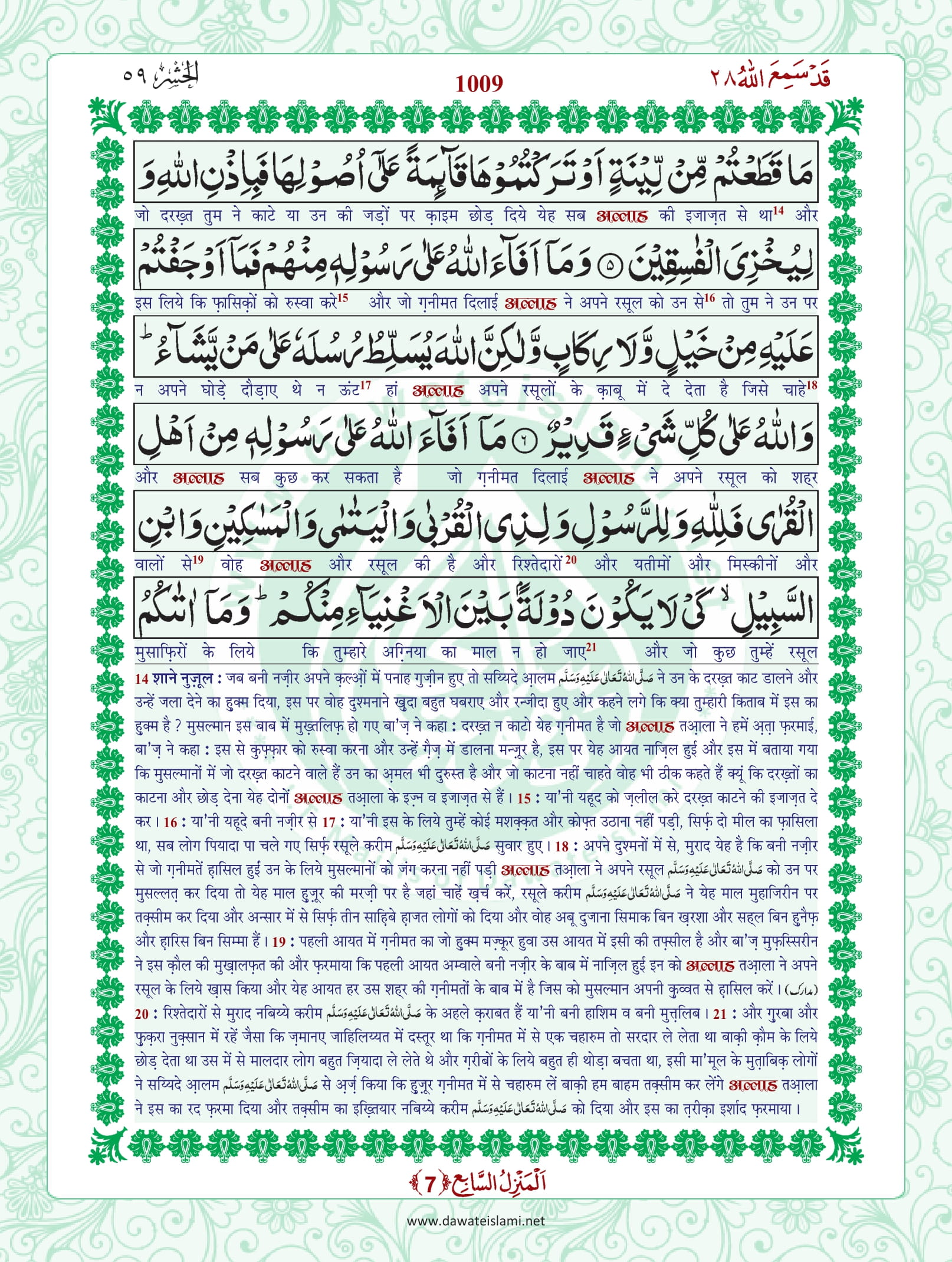 Surah Hashr