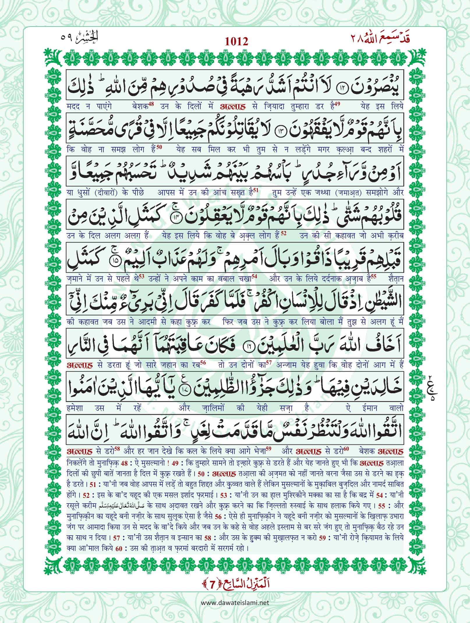 Surah Hashr