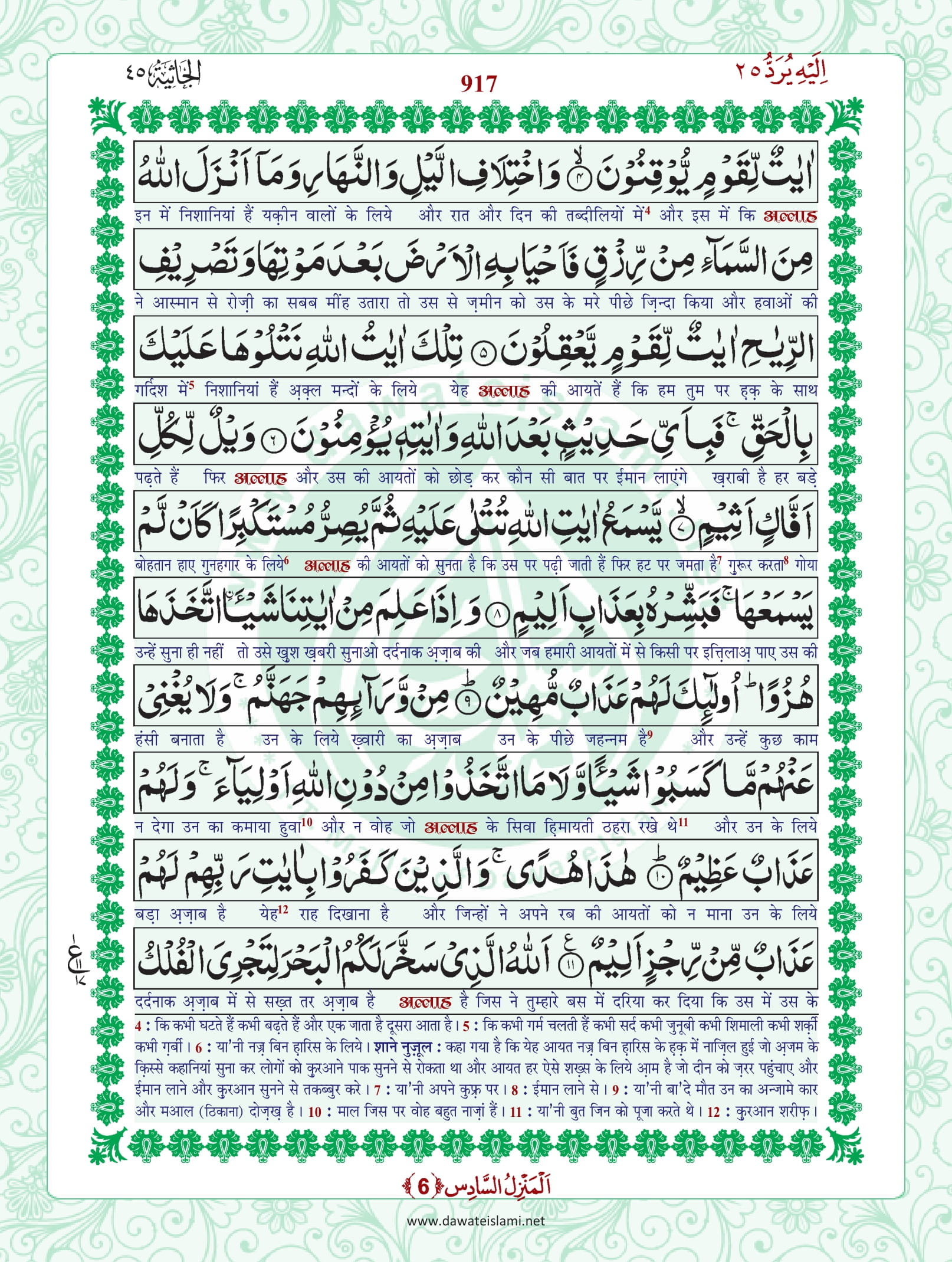 Surah Jathiya