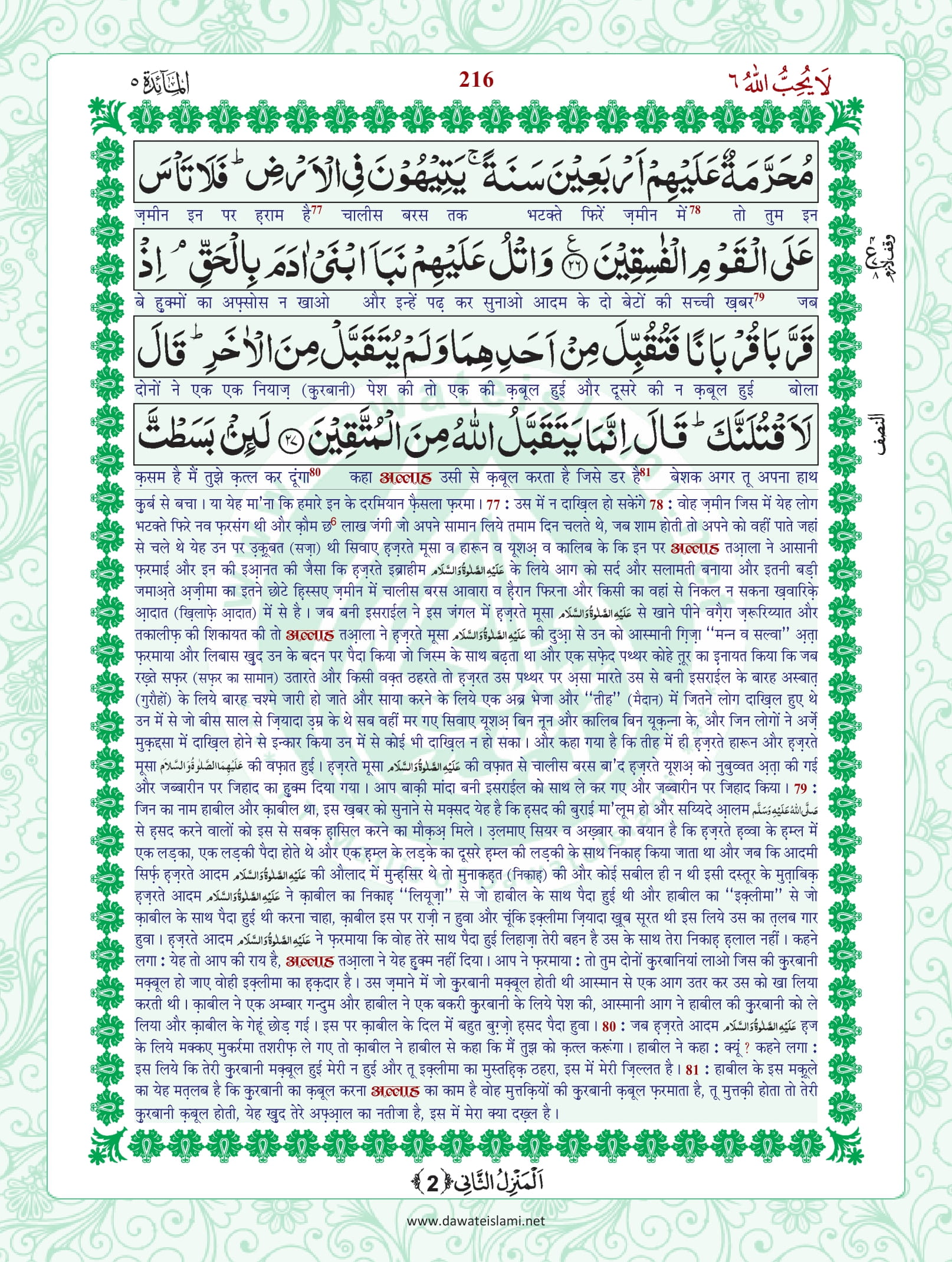 Surah Maidah