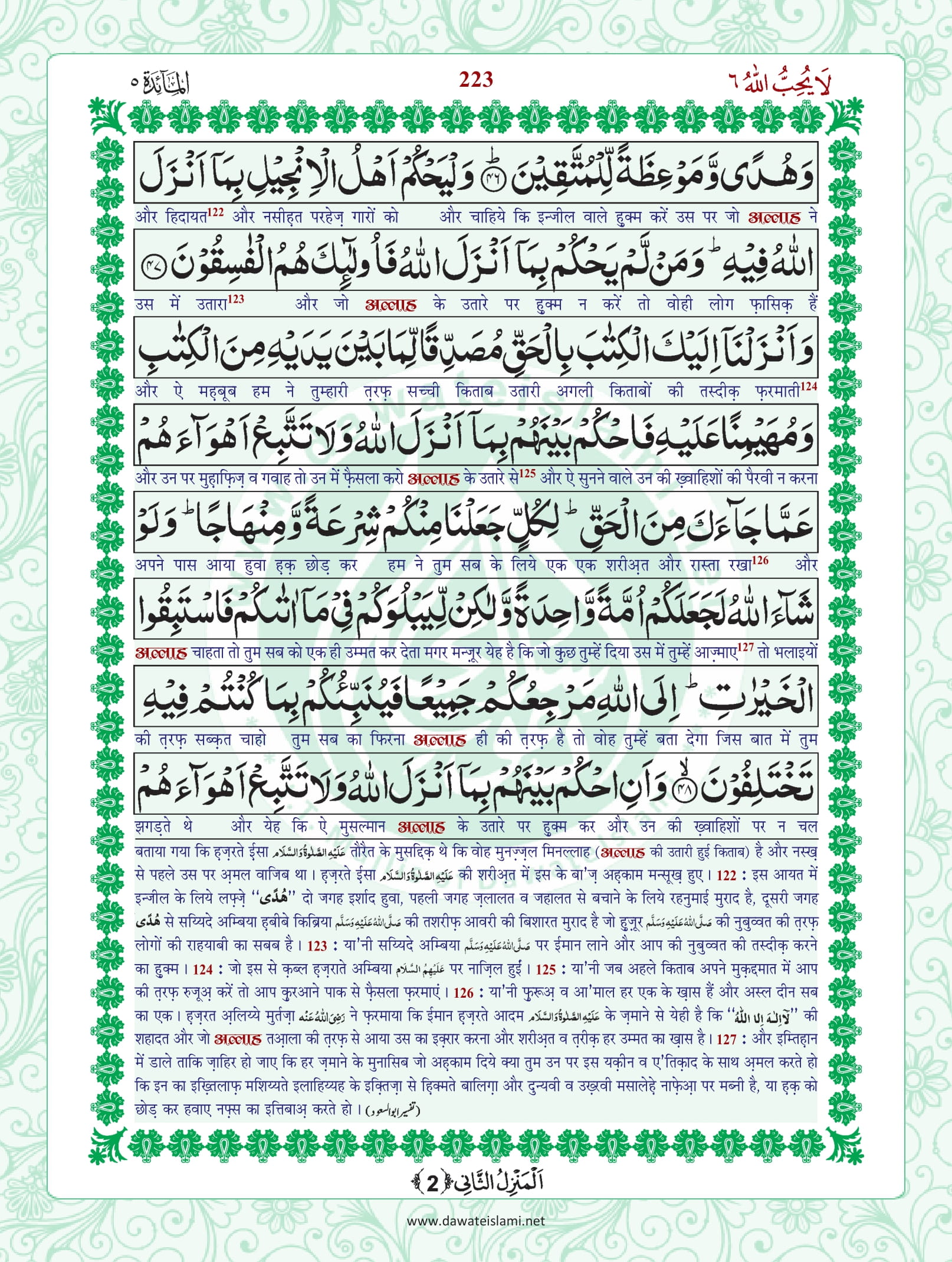 Surah Maidah