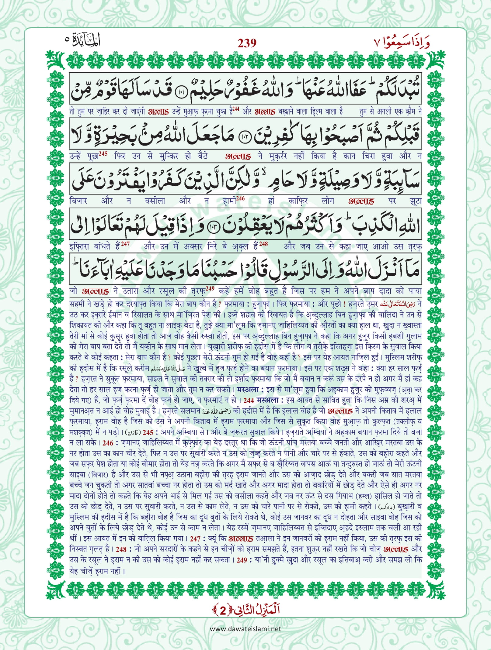 Surah Maidah