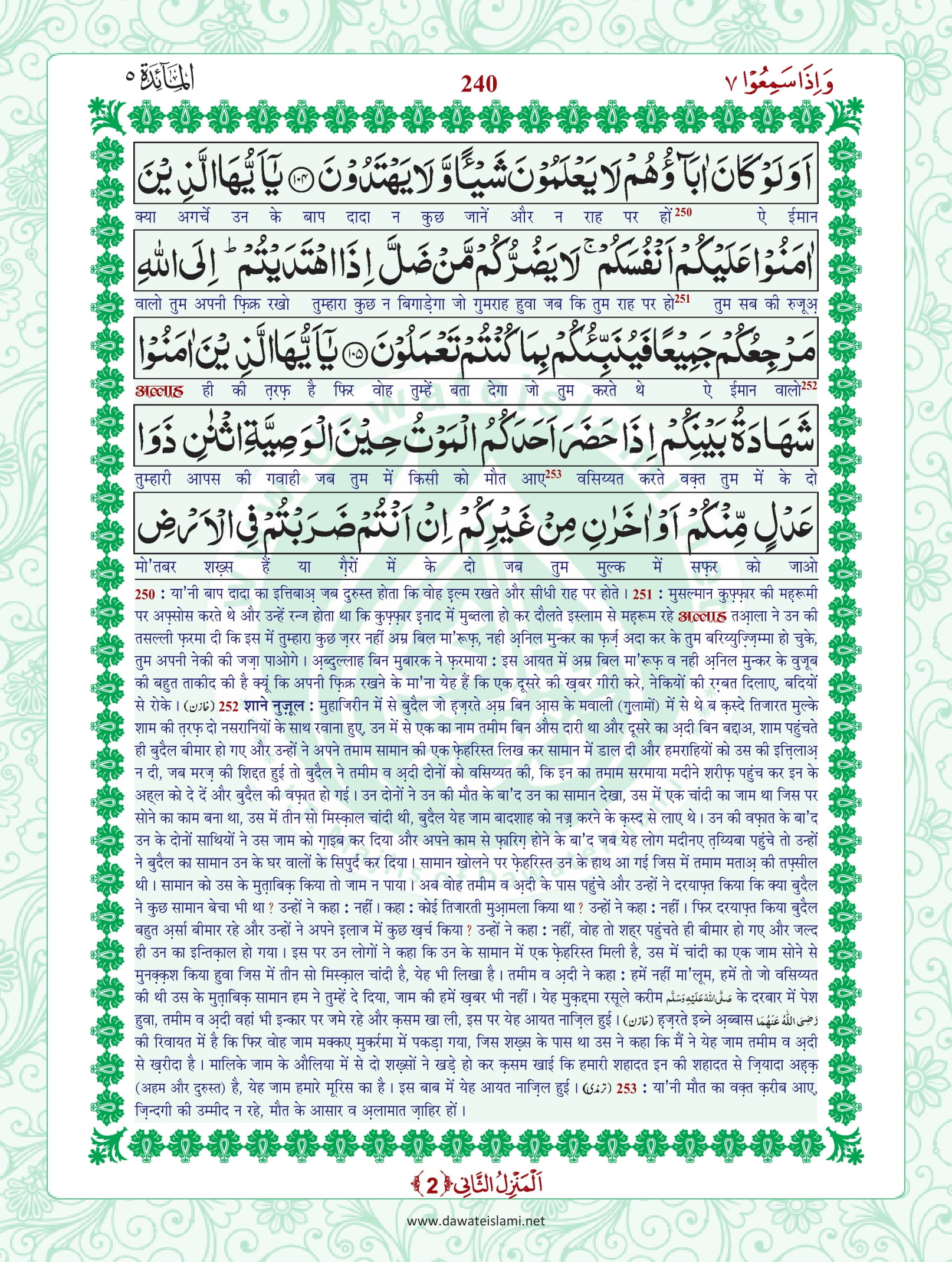 Surah Maidah
