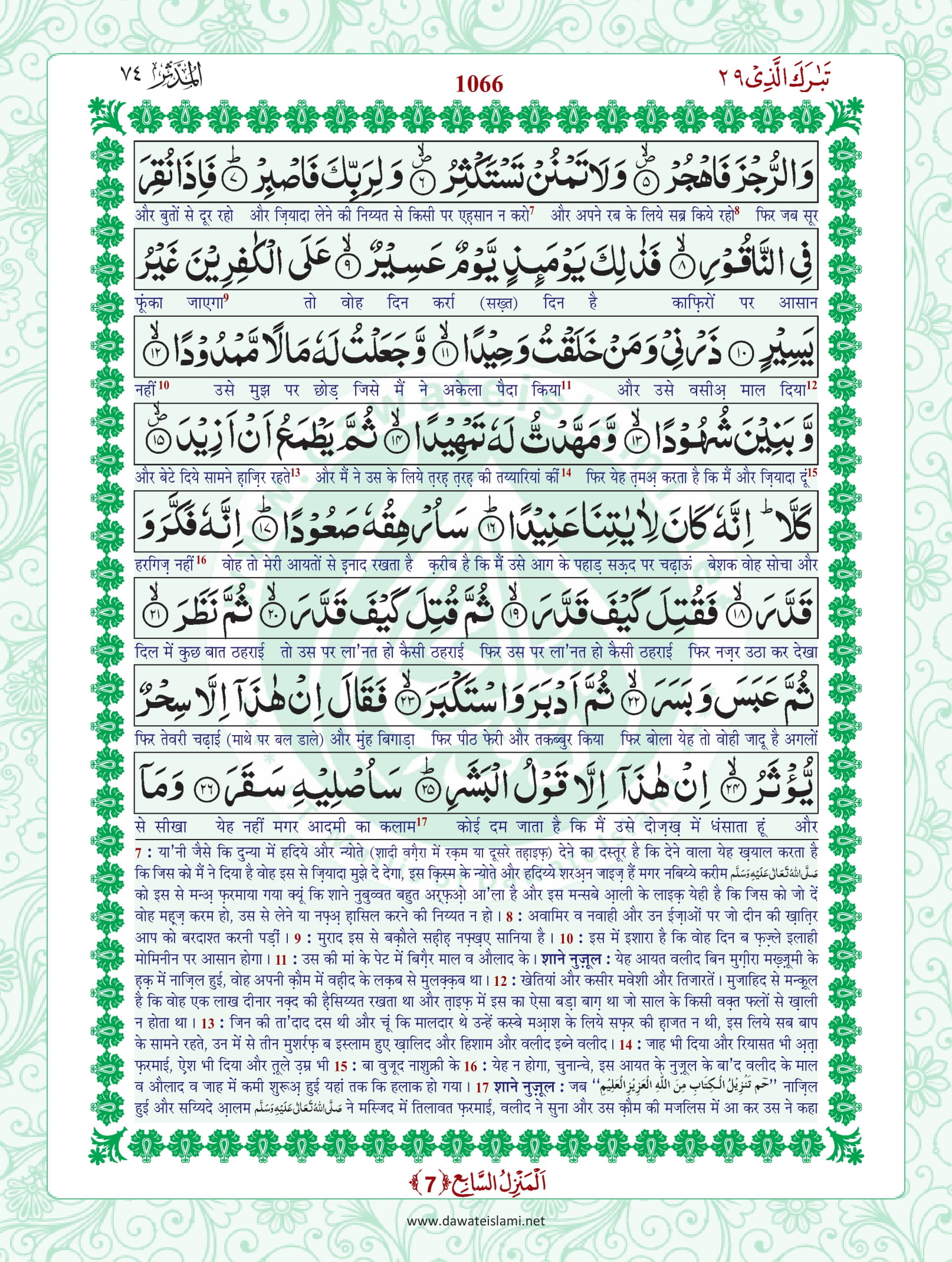 Surah Mudassir