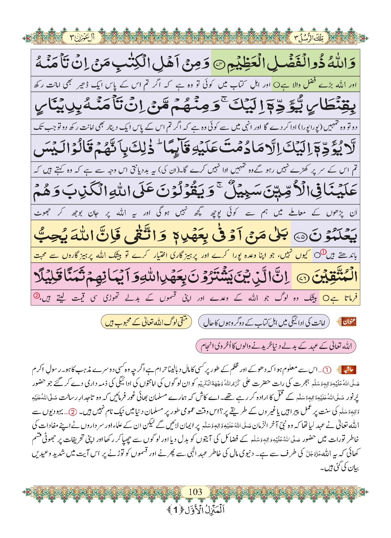 Surah Al Imran 19