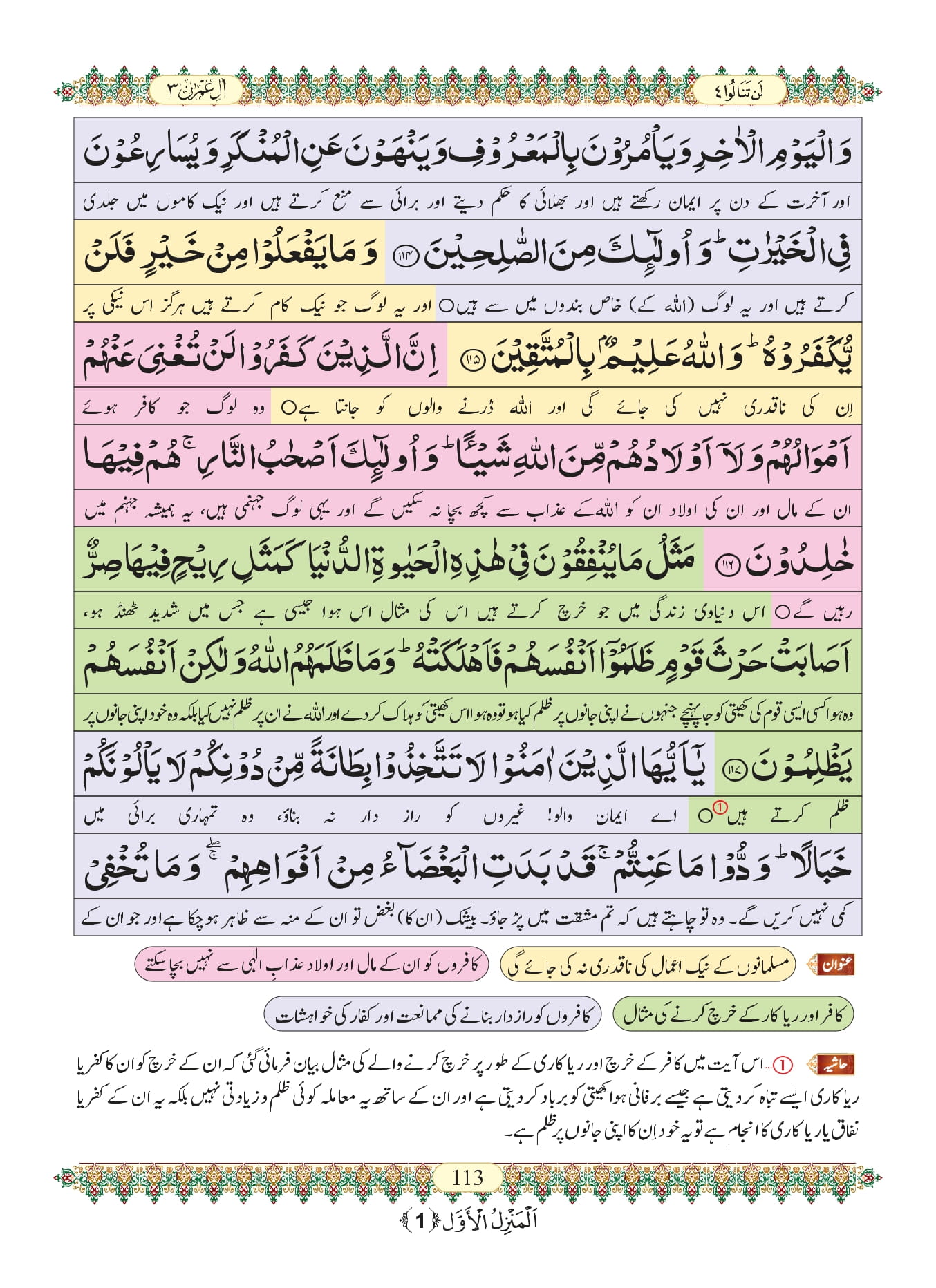 Surah Al Imran 29