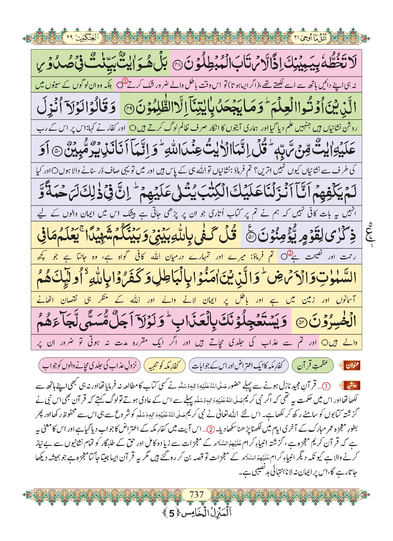Surah Ankabut 12