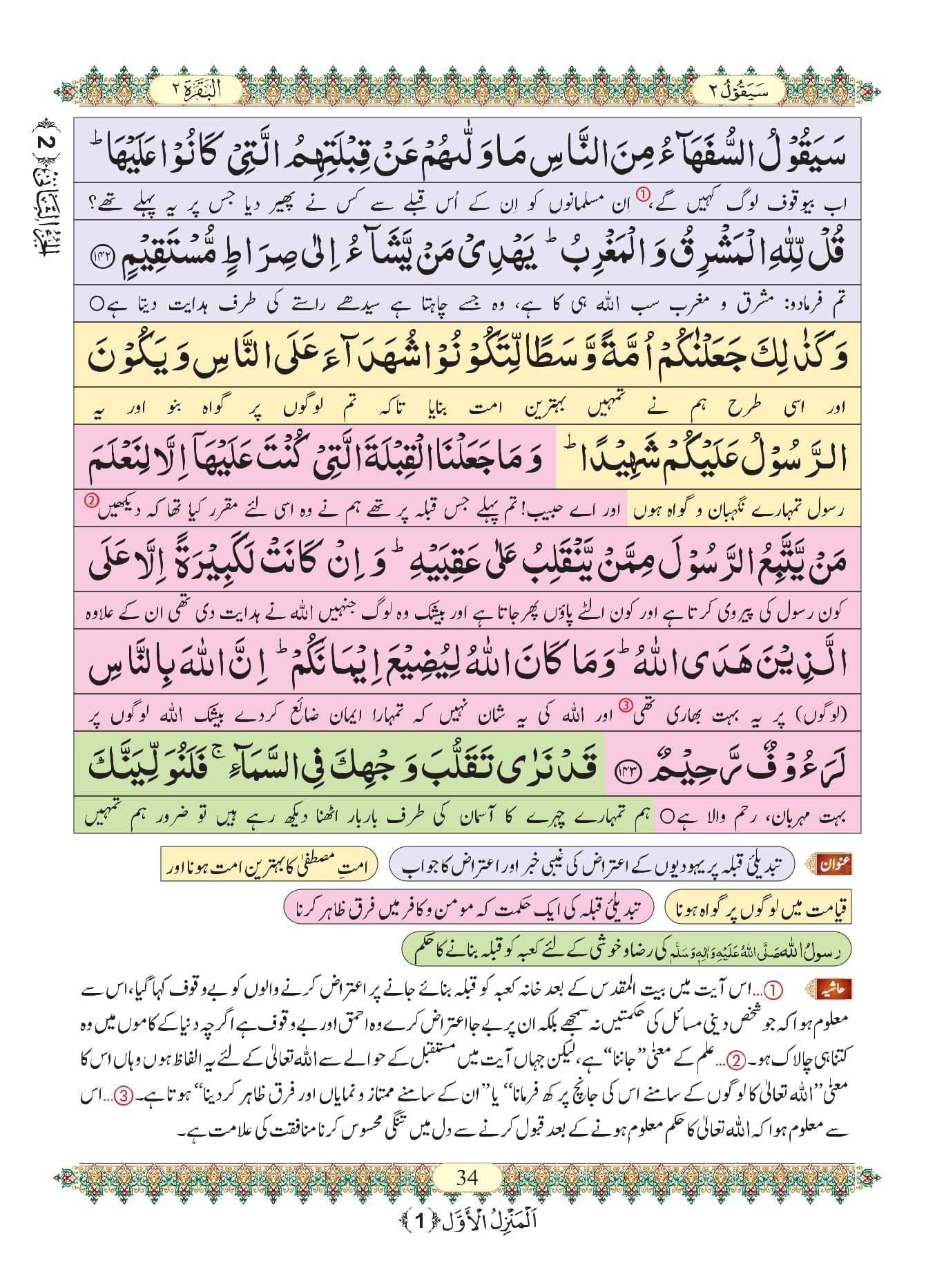 Surah Baqarah 33