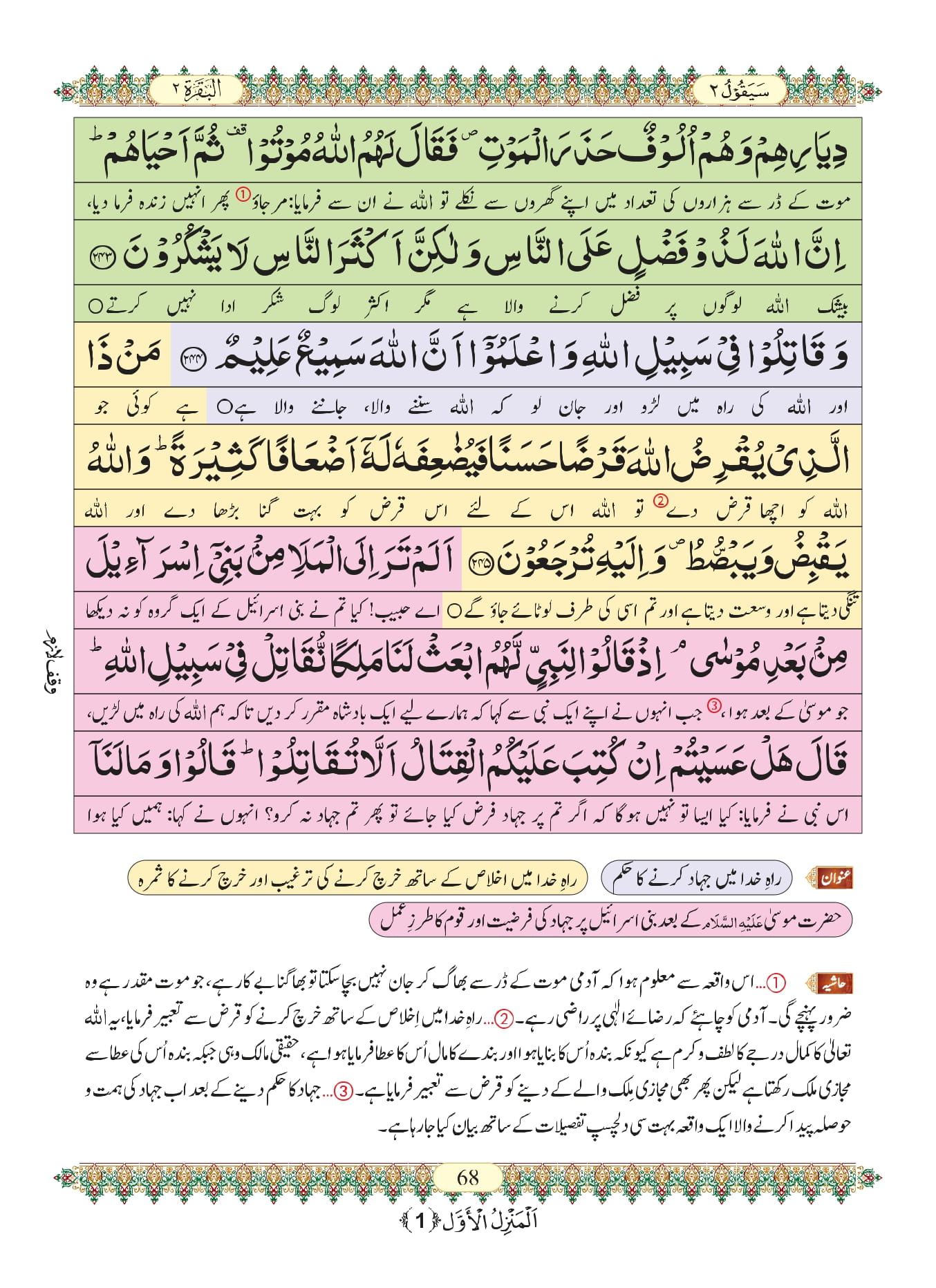 Surah Baqarah 67