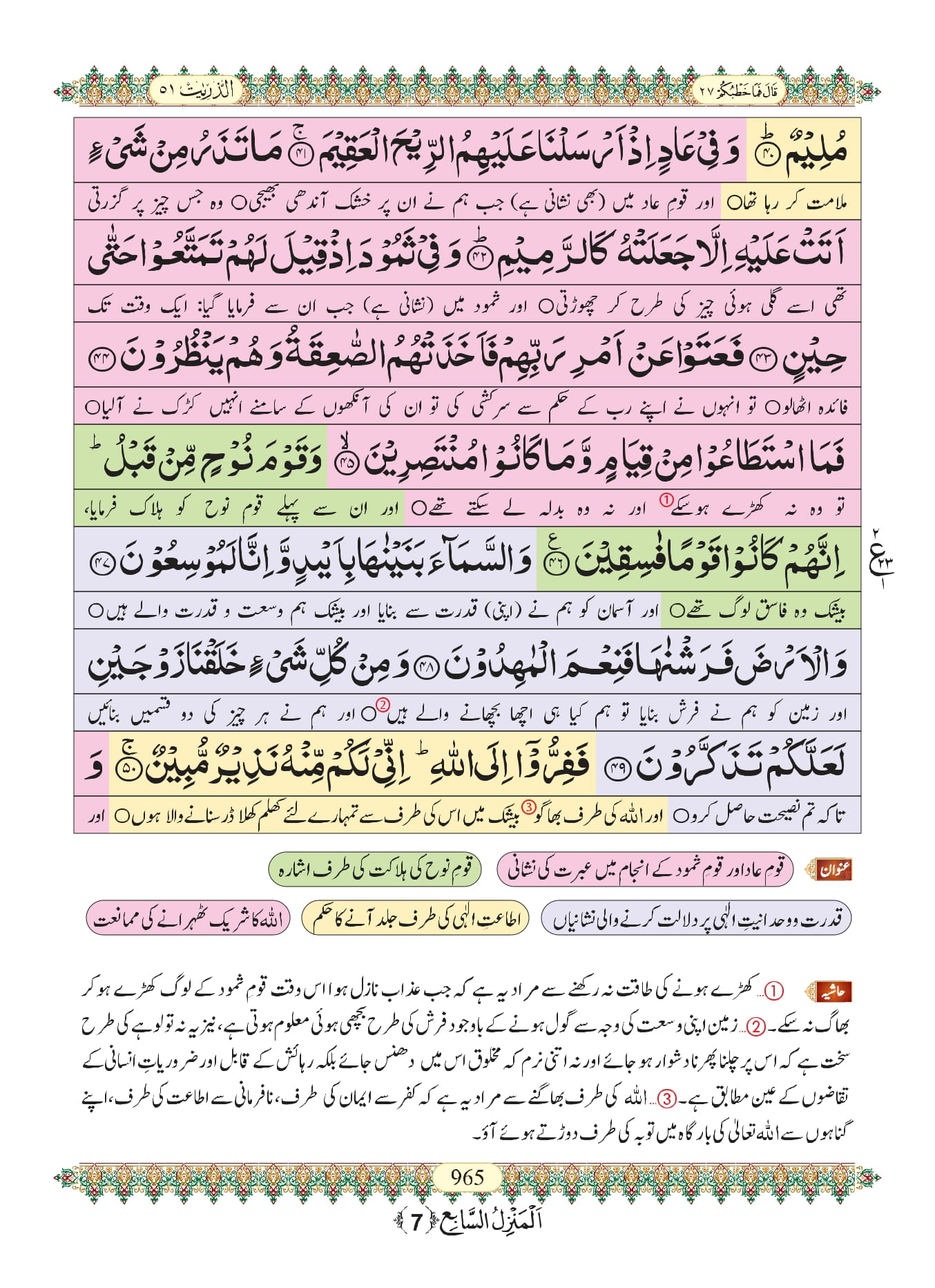 Surah Dhariyat Urdu PDF - Online Download Urdu Translation PDF