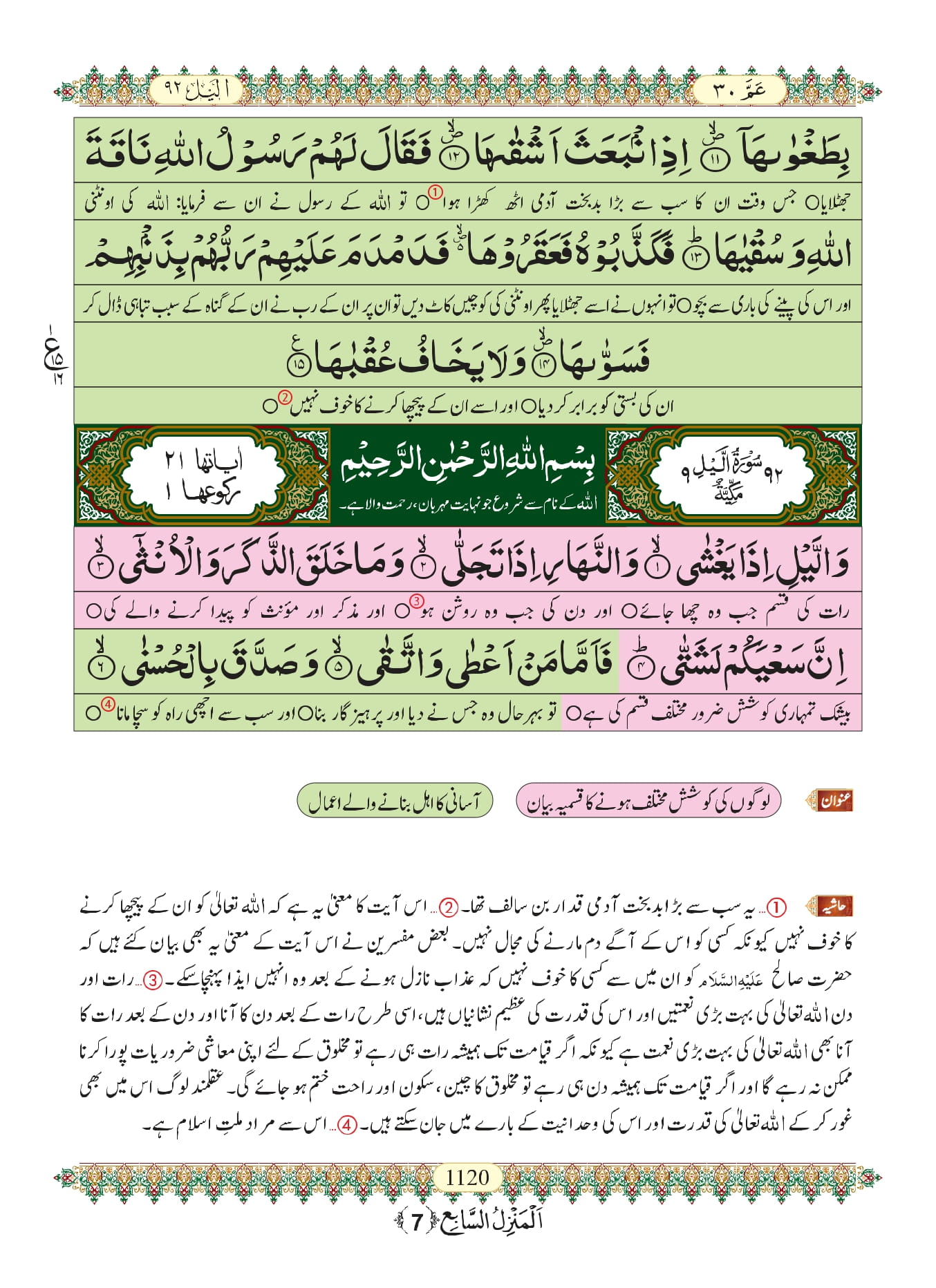 Surah Lail 1