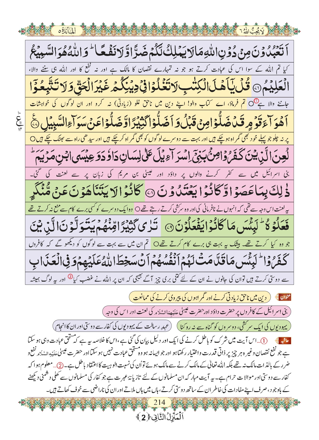 Surah Maidah with Urdu Translation, Listen & Download MP3 Audio Online