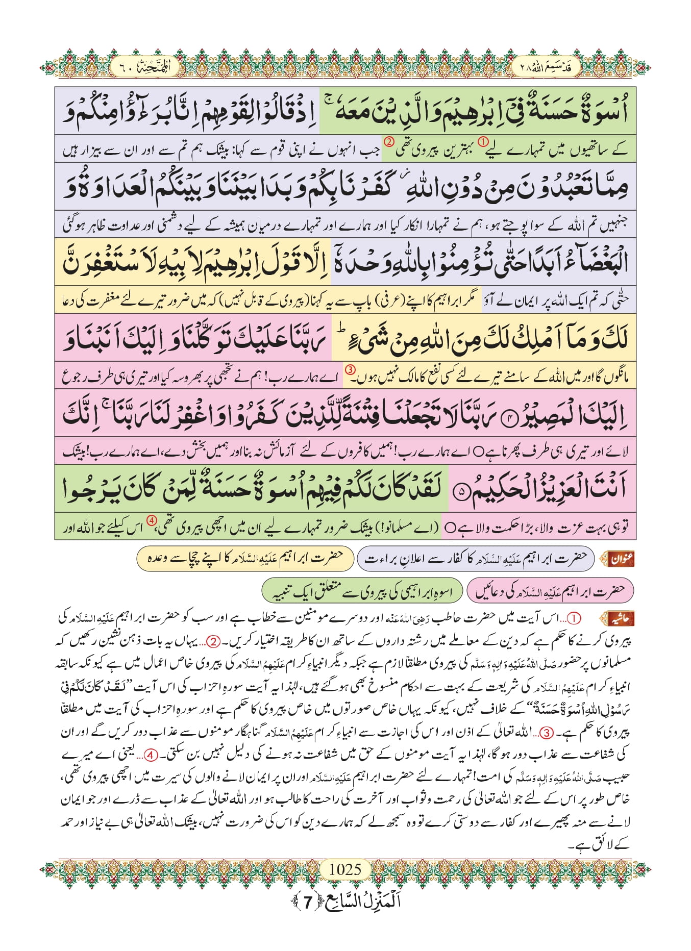 Surah Mumtahanah 3