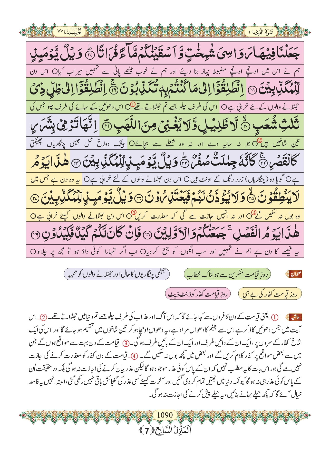 Surah Mursalat 3