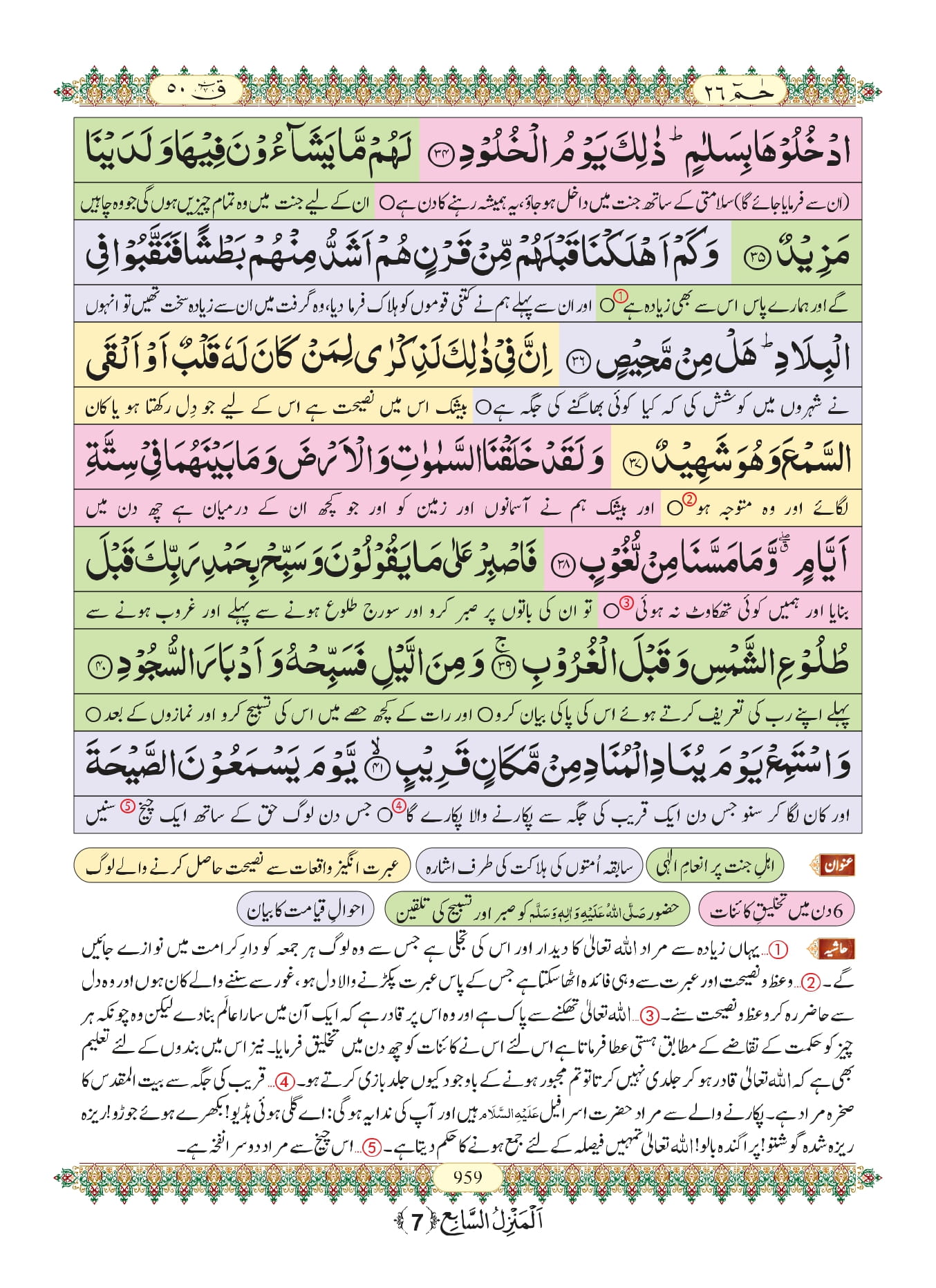 Surah Qaf 5