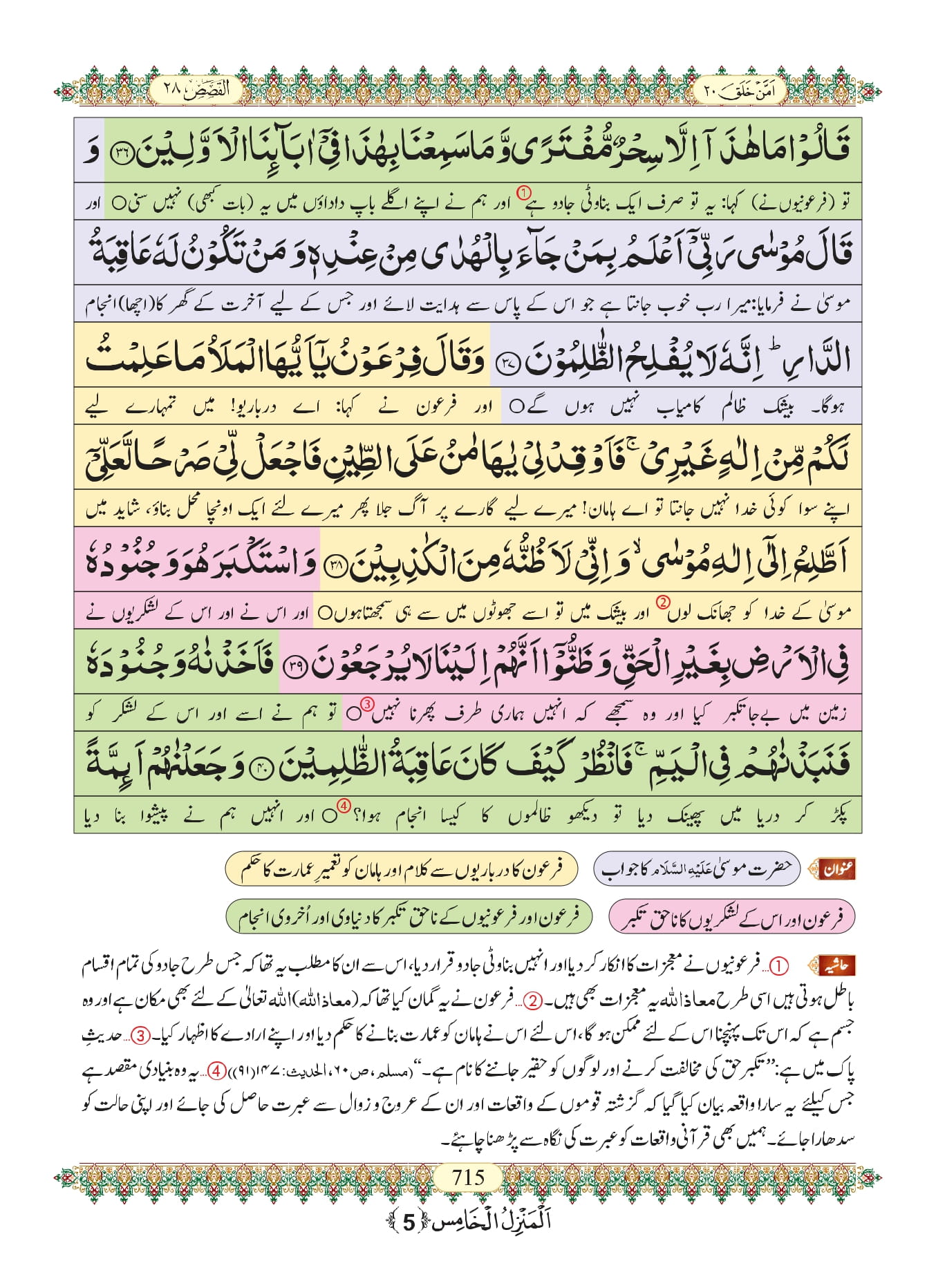 Surah Qasas 10