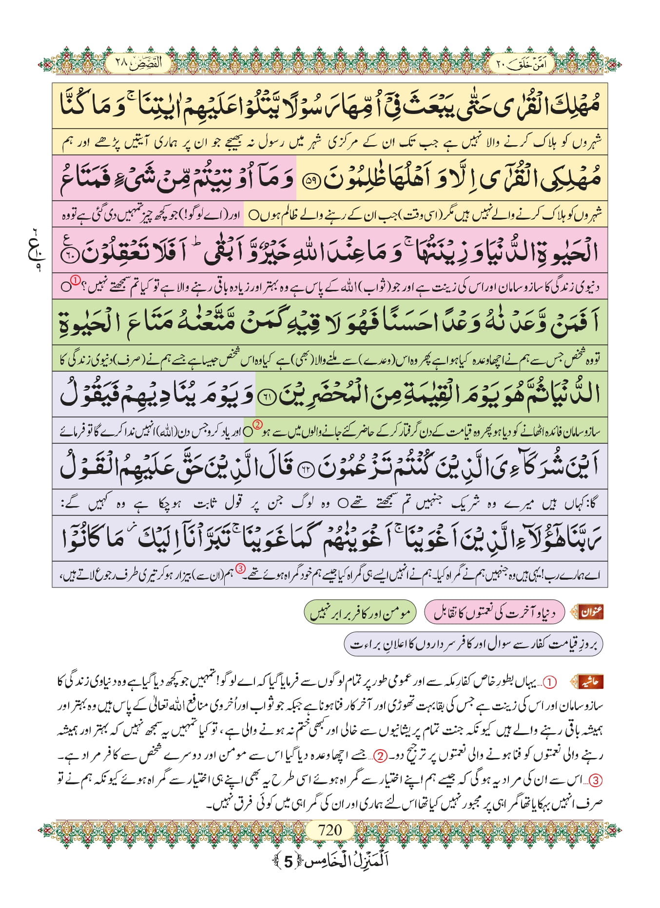 Surah Qasas 15