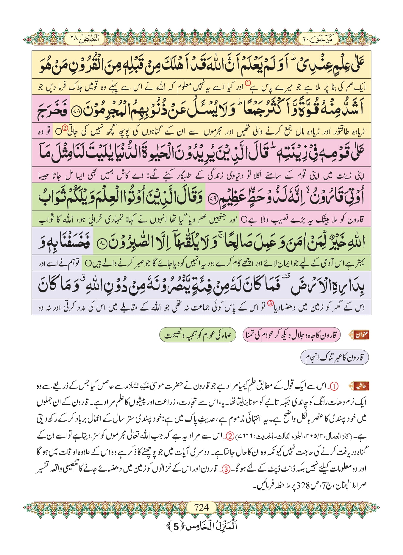 Surah Qasas 19