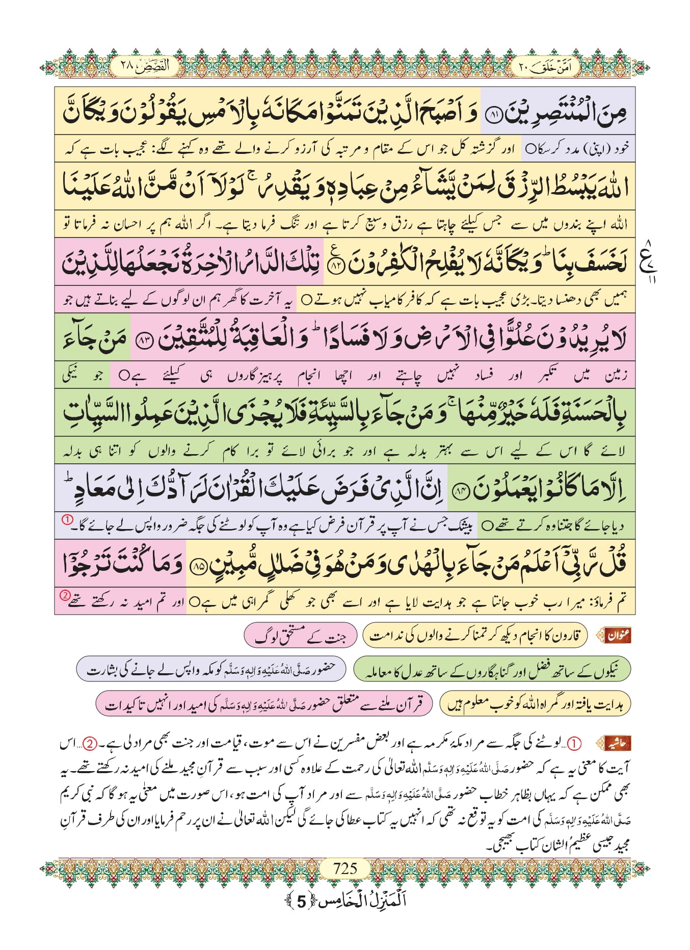 Surah Qasas 20