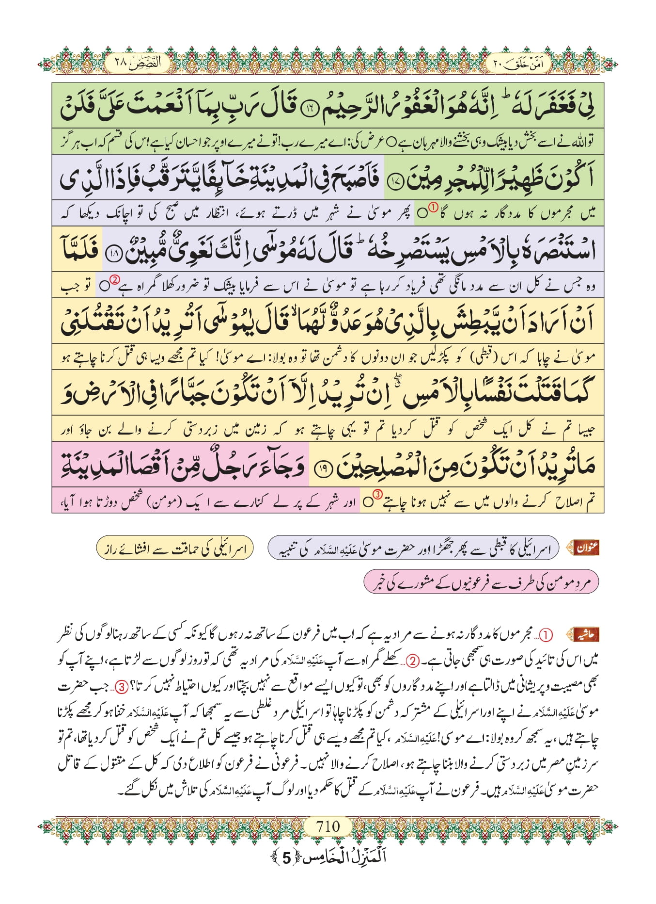 Surah Qasas 5