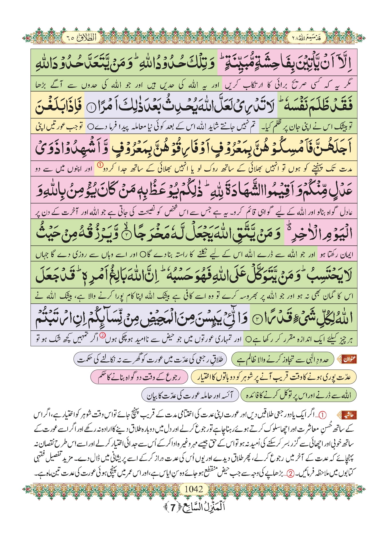 Surah Talaq 2