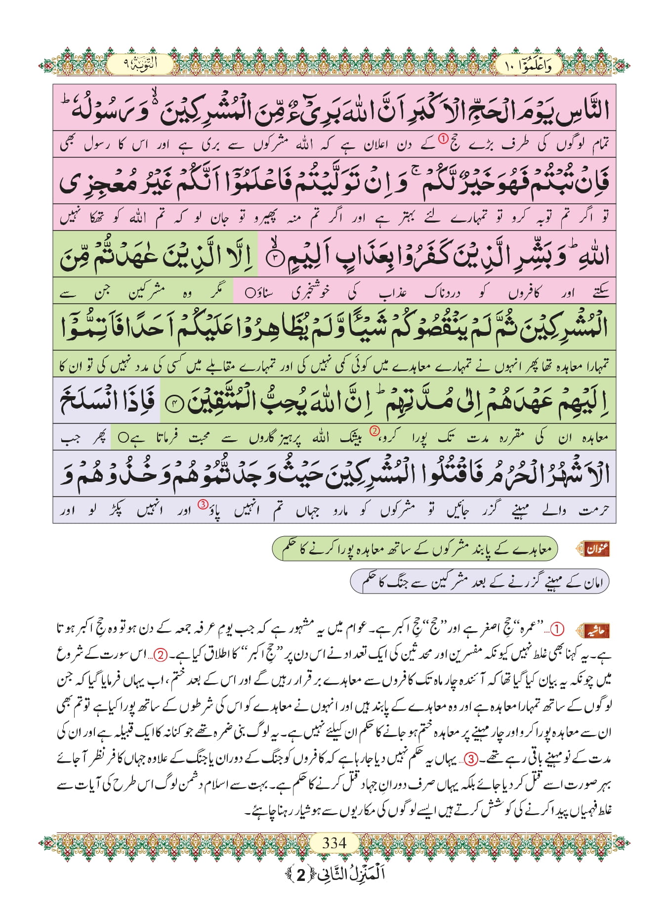 Surah Taubah 2
