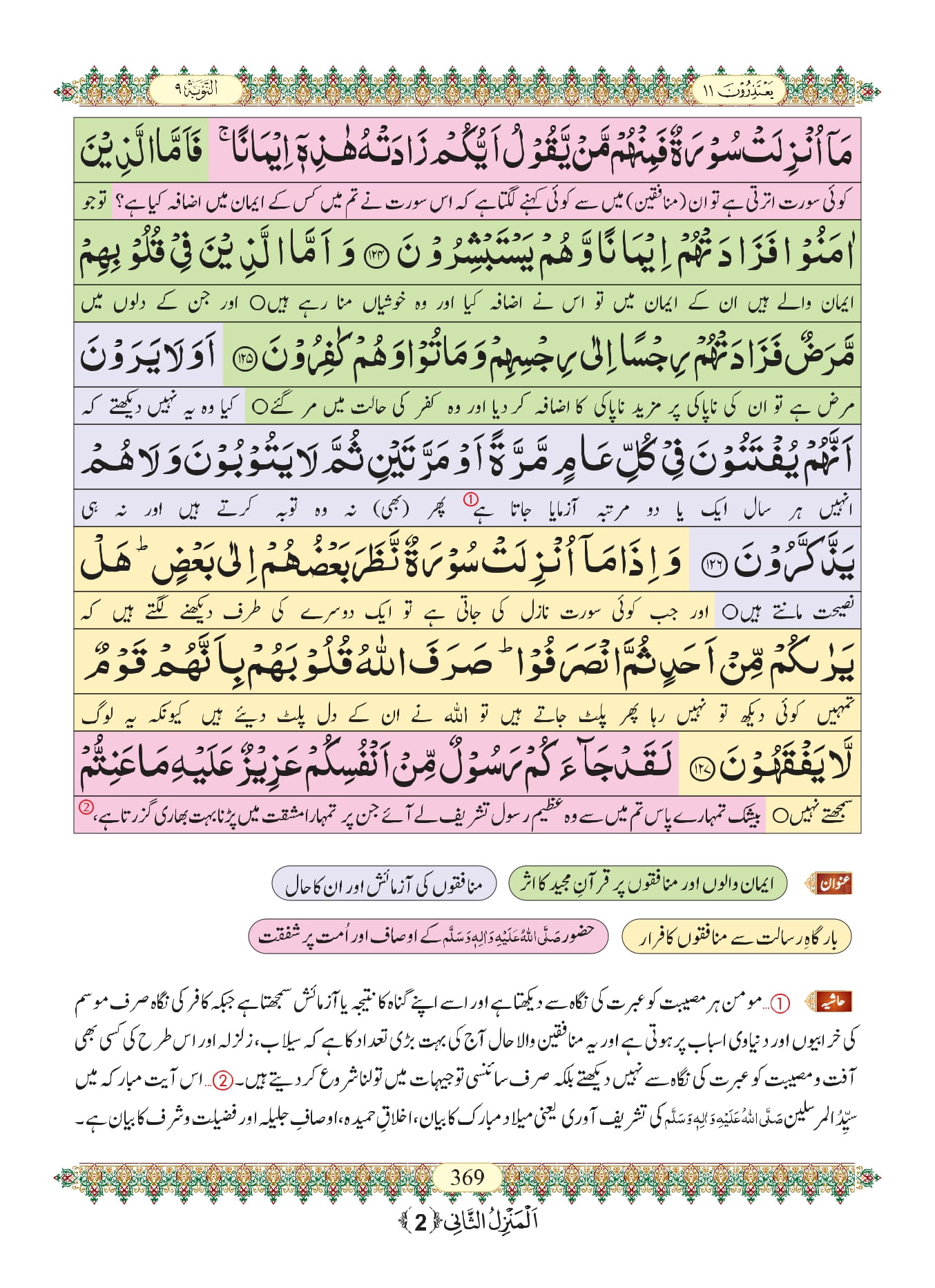Surah Taubah 37