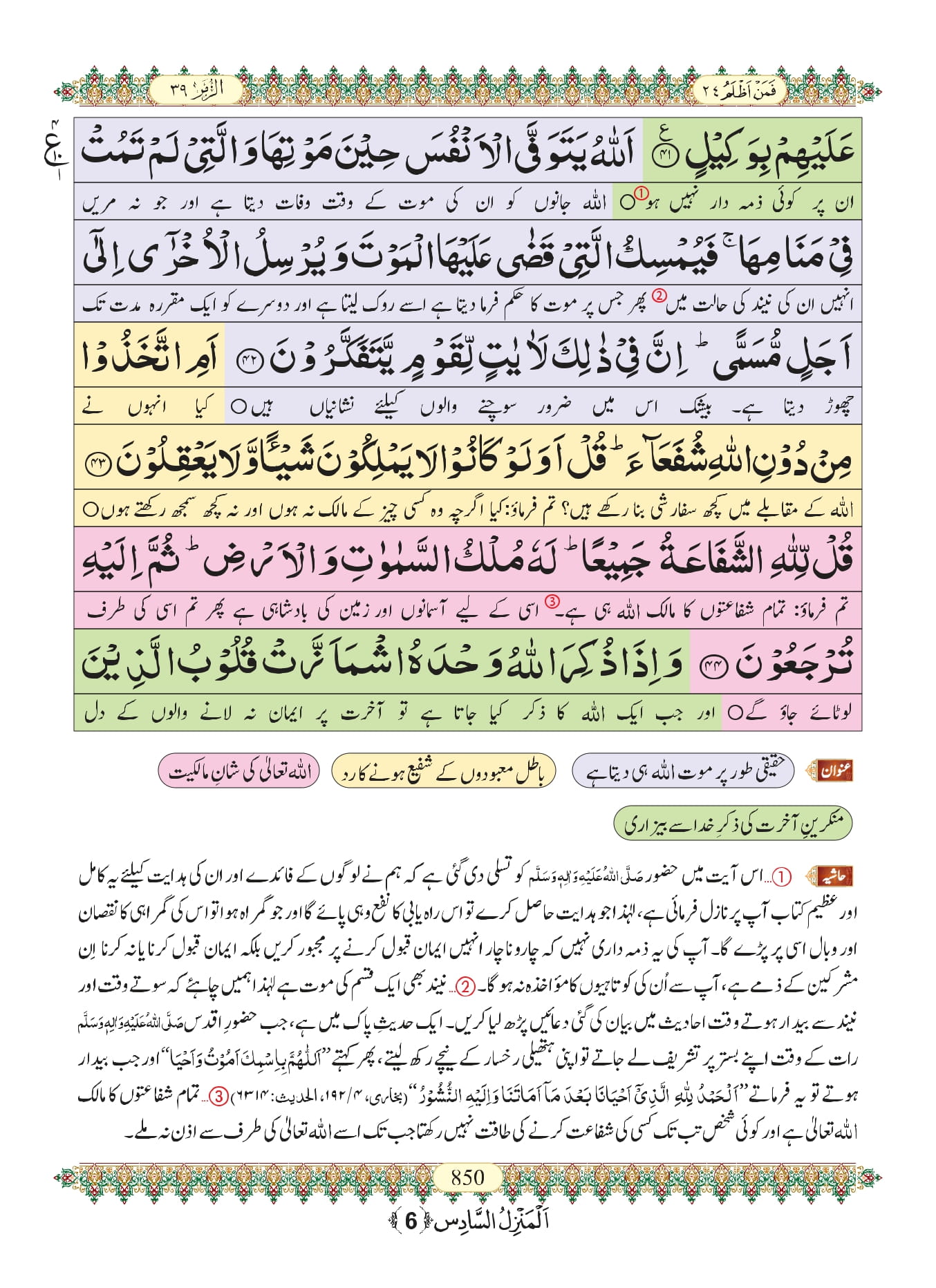 Surah Zumar 11