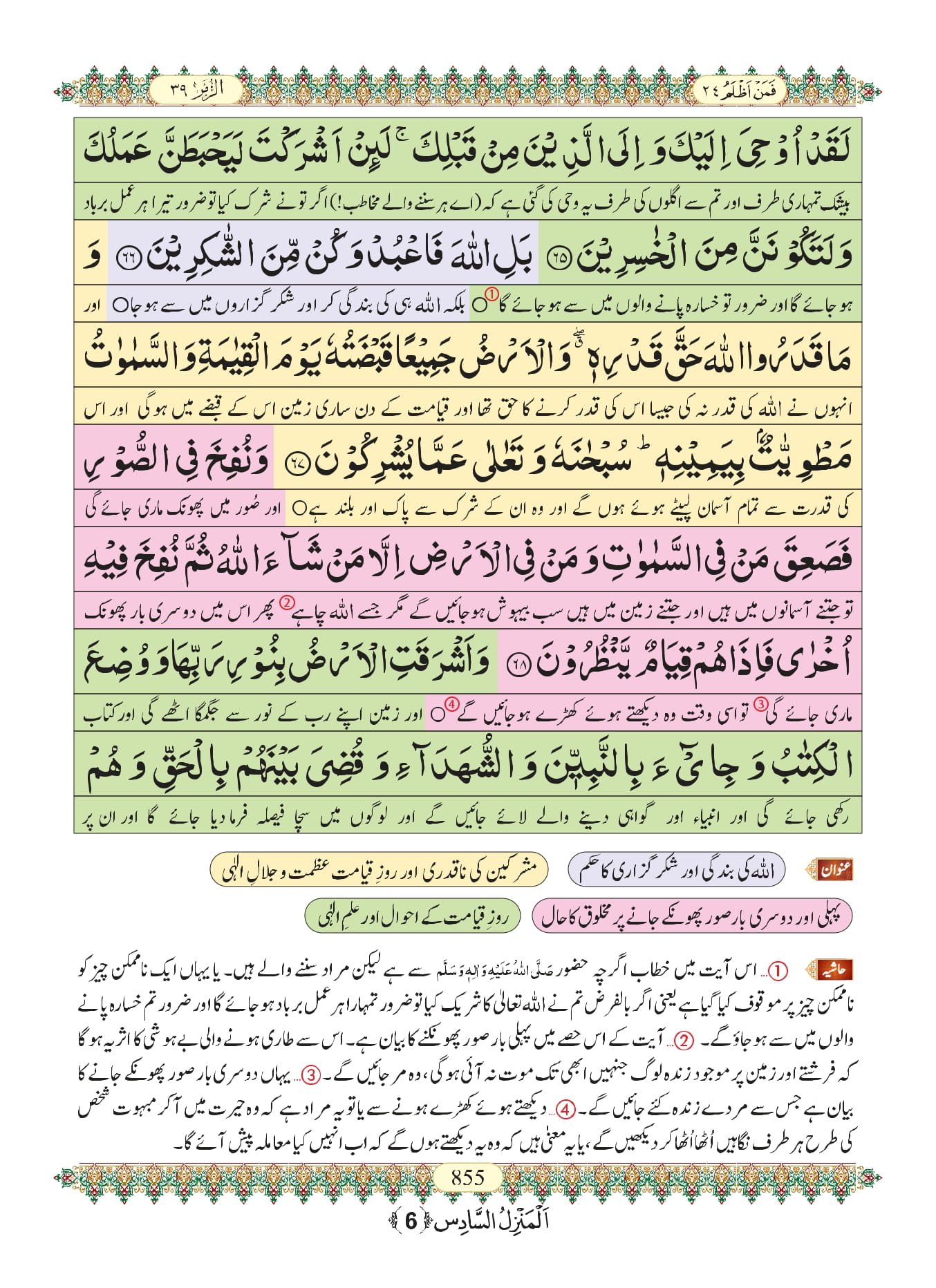 Surah Zumar 16