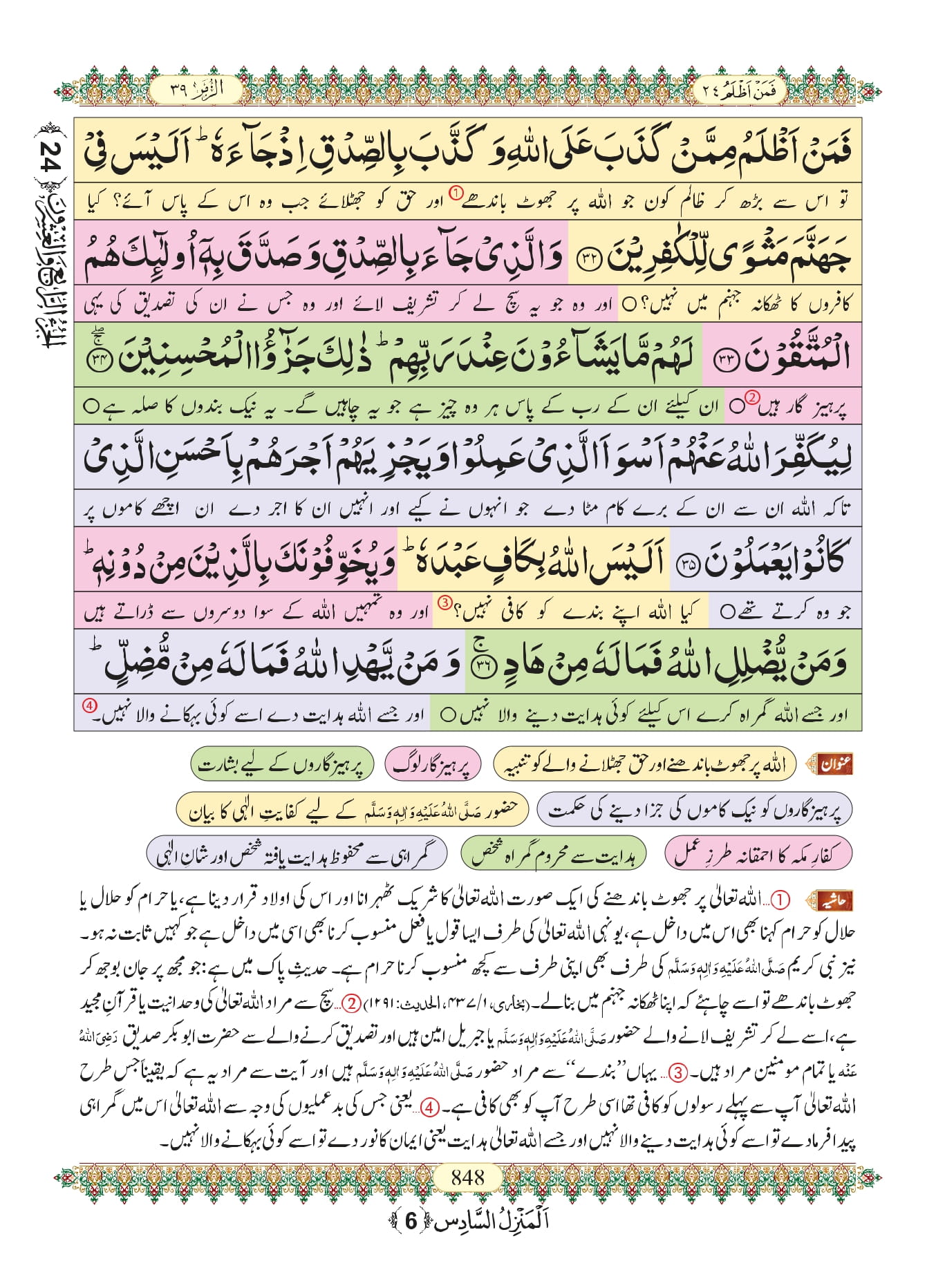 Surah Zumar 9