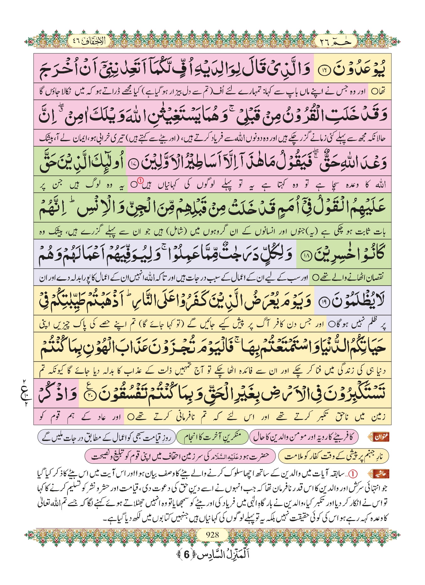 Surah Al Ahqaf
