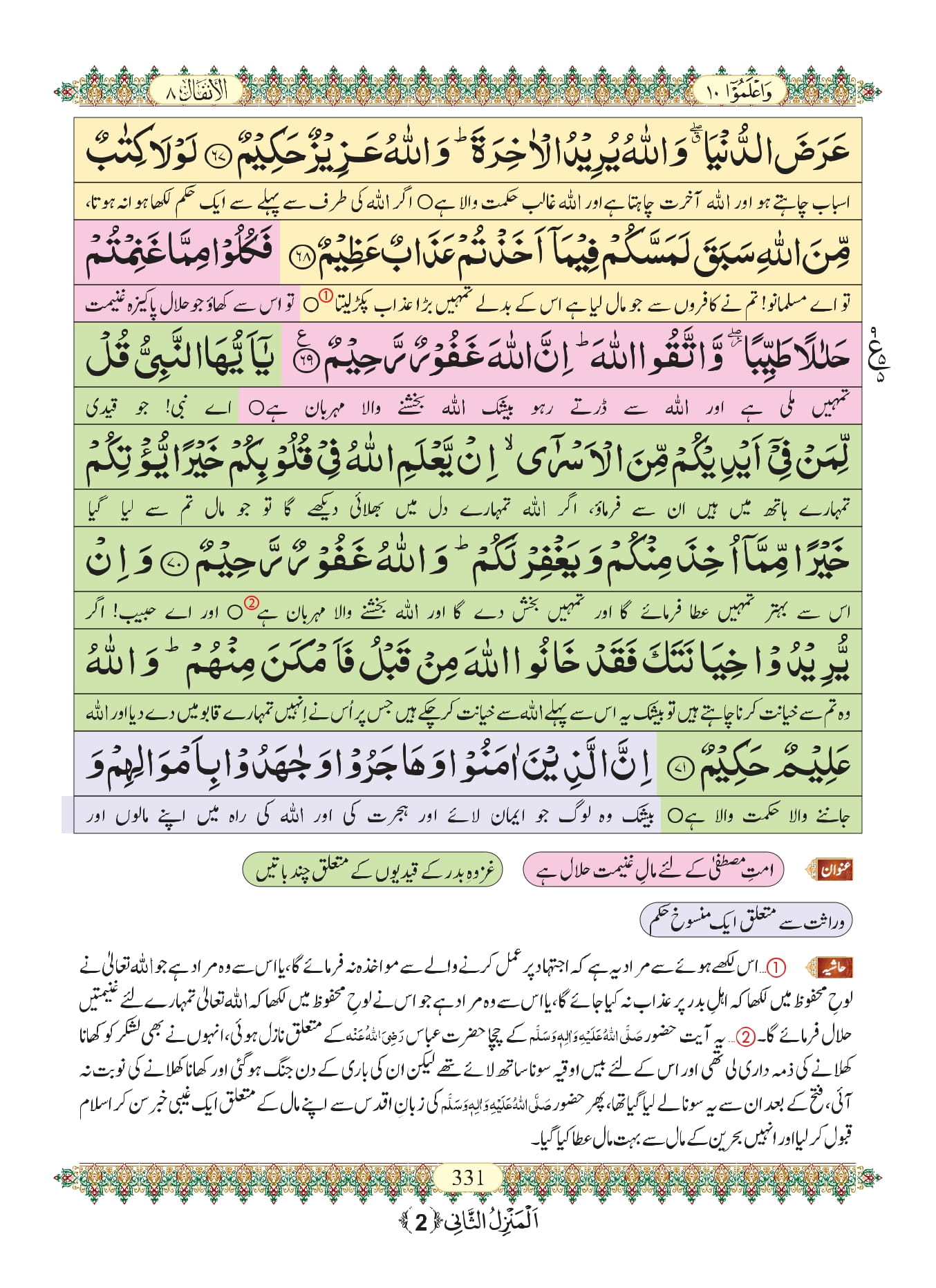 Surah Anfal with Urdu Translation, Listen & Download MP3 Audio Online