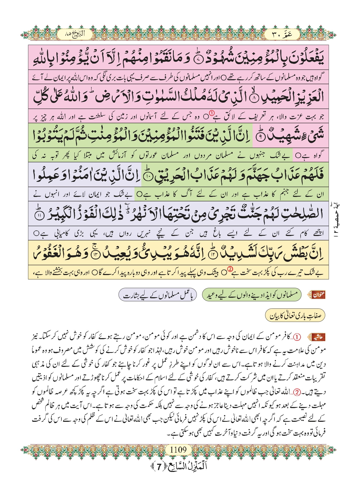 Surah Buruj Urdu Pdf Online Download Urdu Translation Pdf