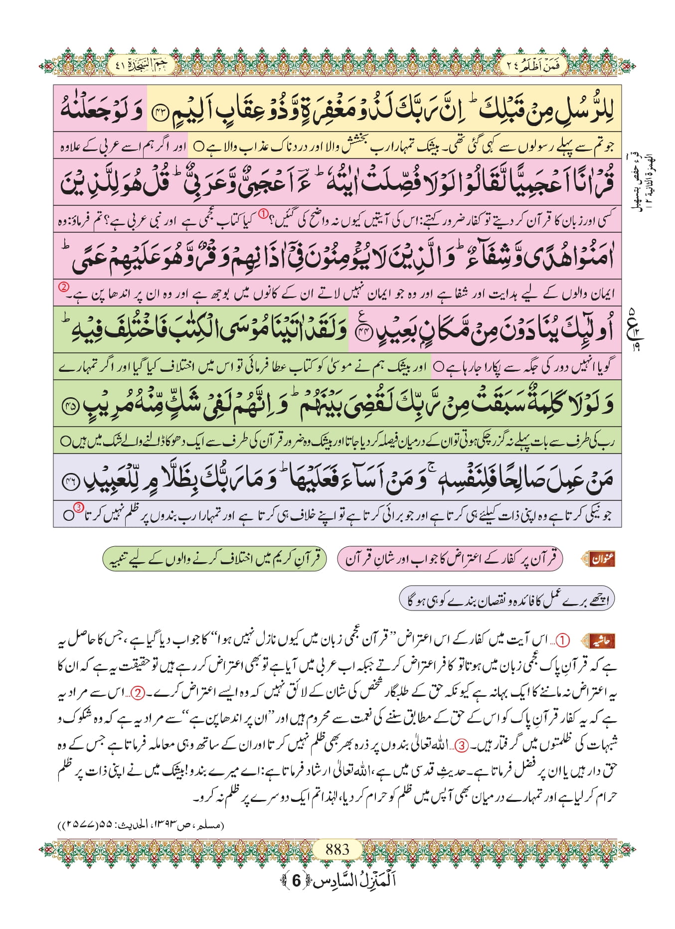 Surah Fussilat