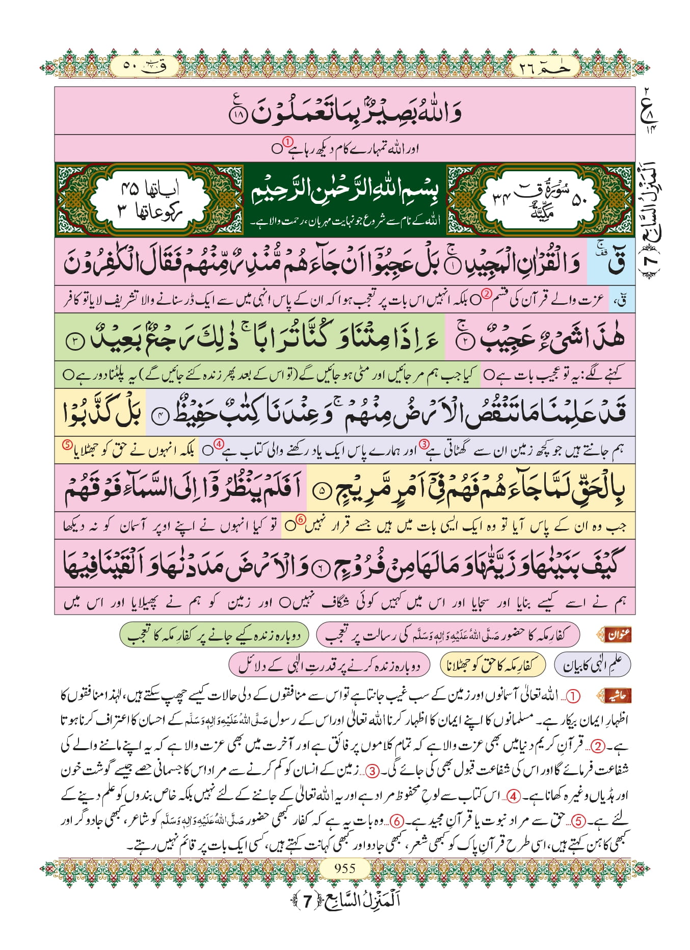 assignment on surah hujurat in urdu
