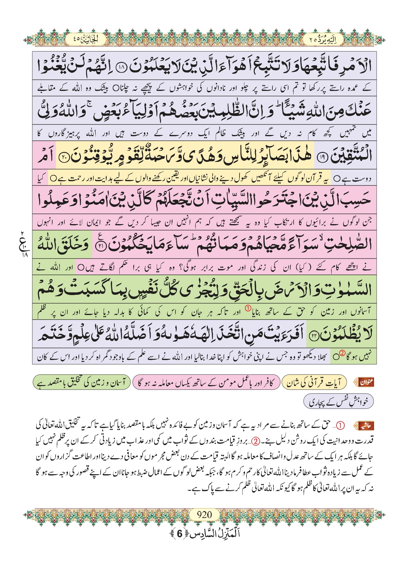 Surah Jathiya