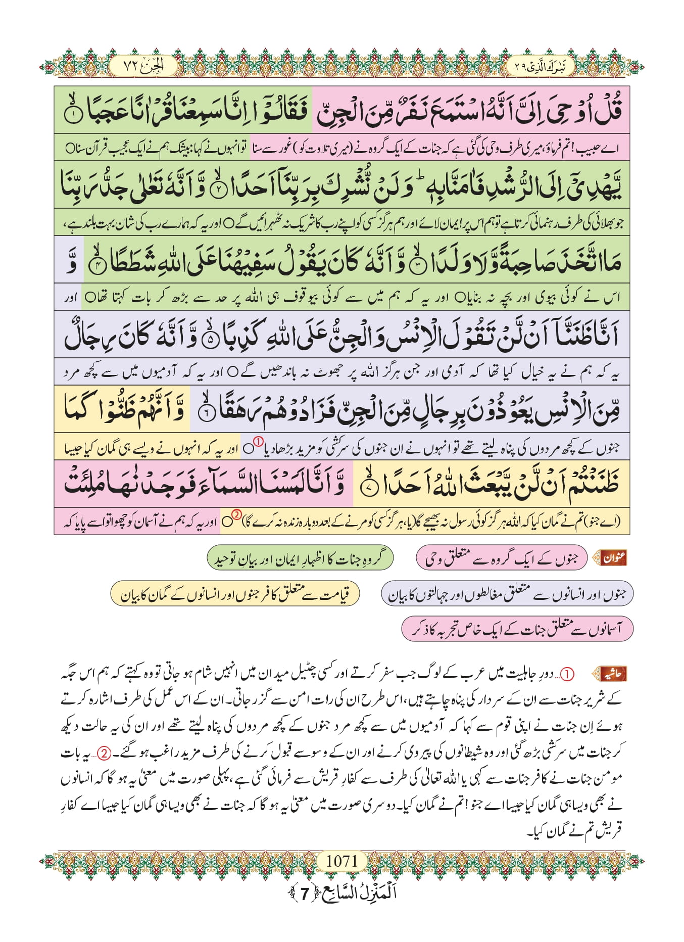 72 SURAH JINN JUST URDU TRANSLATION WITH TEXT FATEH, 50% OFF