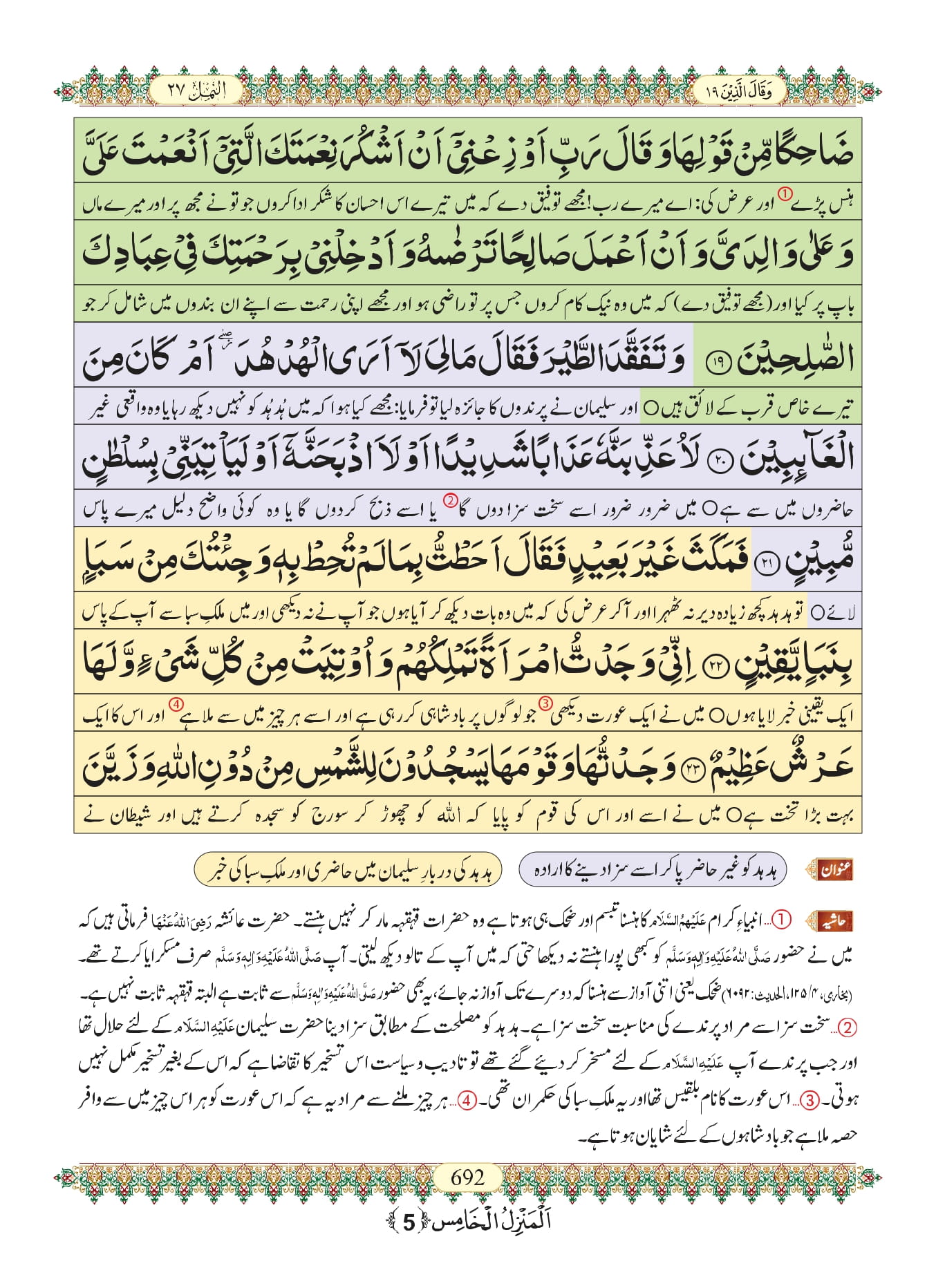 Surah Naml Urdu PDF - Online Download Urdu Translation PDF