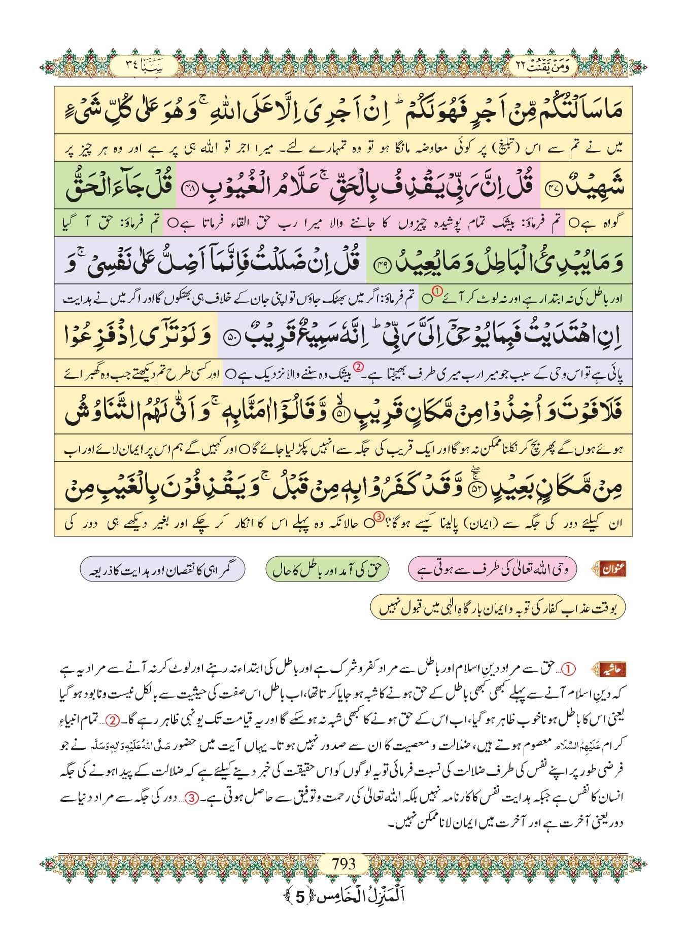 Surah Saba with Urdu Translation, Listen & Download MP3 Audio Online