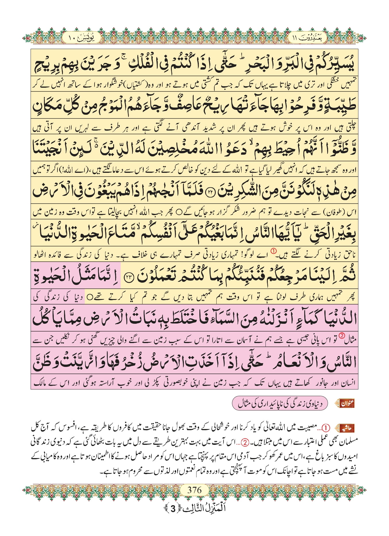 Surah Yunus