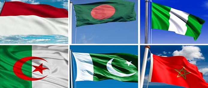 islamic countries flags with names