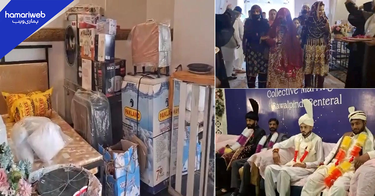 راولپنڈی میں منہاج ویلفیئر فاؤنڈیشن کے تحت چھ جوڑوں کی اجتماعی شادی