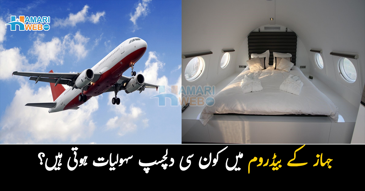 کپڑے بھی دیتے ہیں اور آرام دہ بستر بھی۔۔ جہاز کے بیڈروم میں کون سی دلچسپ سہولیات ہوتی ہیں؟