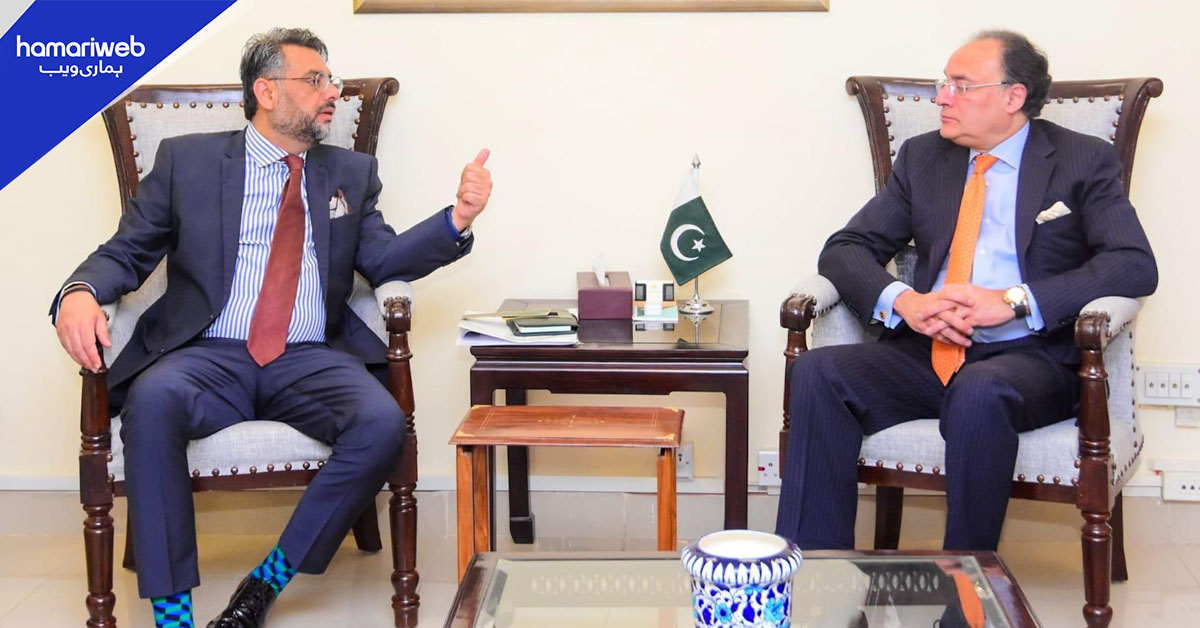 وفاقی وزیر خزانہ کی مشیر خزانہ خیبر پختونخوا کو این ایف سی اور فنڈز اجرا میں تعاون کی یقین دہانی