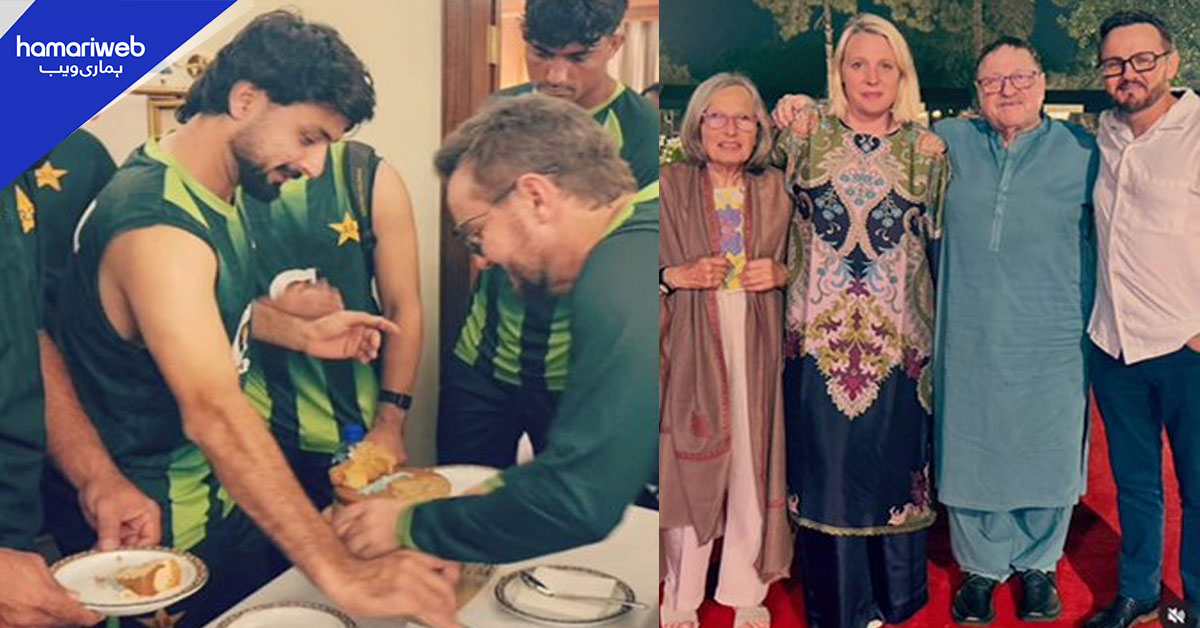 پاکستان میں مائیک ہیسن کی 52ویں سالگرہ، فیملی اور قومی ٹیم کے ساتھ جشن