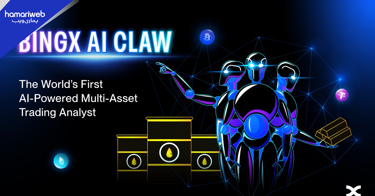 BingX نے BingX AI Claw  دنیا کا پہلا AI سے چلنے والا ملٹی ایسیٹ ٹریڈنگ اینالسٹ متعارف کرا دیا