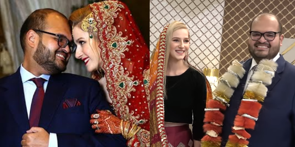بچپن میں لوگوں سے دعائیں بہت لی ہیں شاید مجھے اسی کا صلہ ملا ۔۔ باہر سے آئی خاتون نے پاکستانی مرد سے شادی کرلی، جانیے ان دونوں کی شادی کیسے ہوئی؟