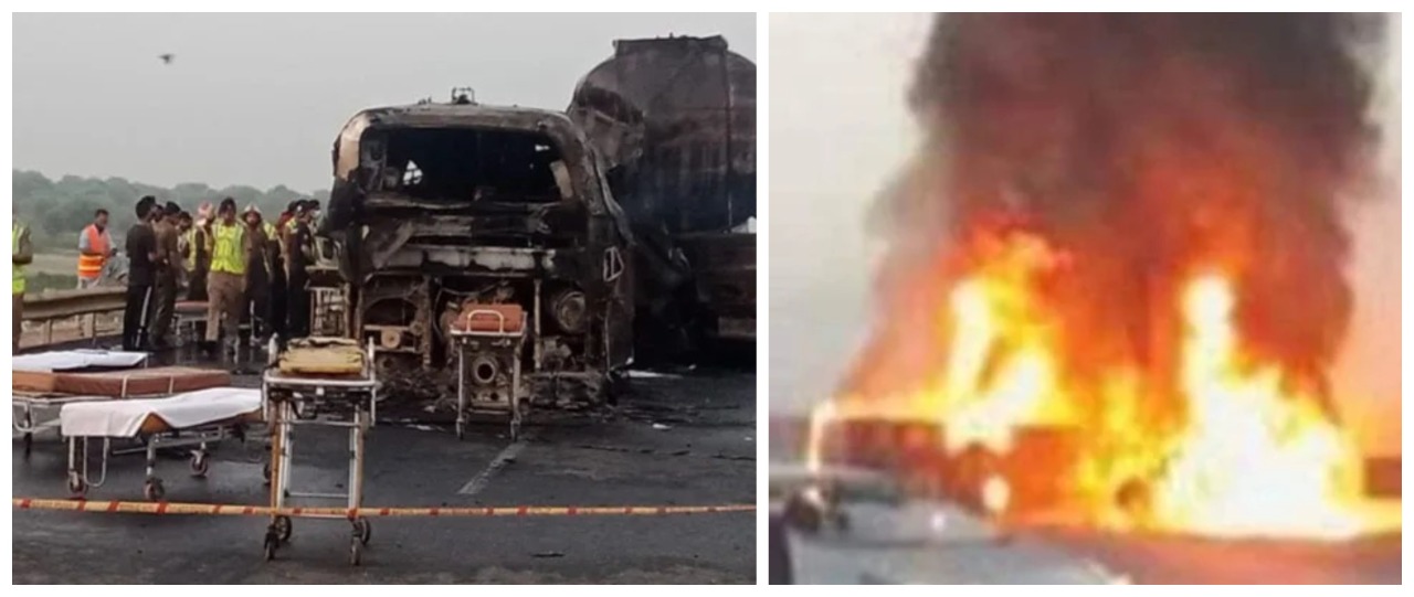 20 افراد زندہ جل گئے ۔۔ موٹروے حادثہ کیسے پیش آیا؟ حقیقت آپ کو بھی جھنجھوڑ کر رکھ دے