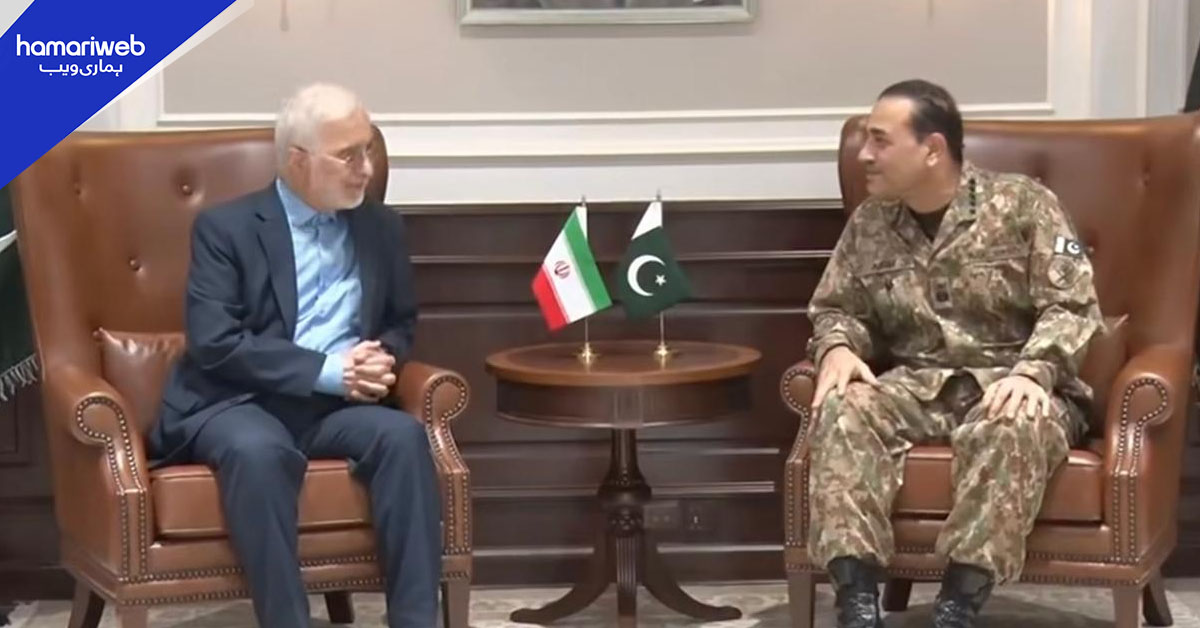 ایرانی وزیر داخلہ کی فیلڈ مارشل سے ملاقات، علاقائی سلامتی اور سرحدی تعاون پر تبادلہ خیال
