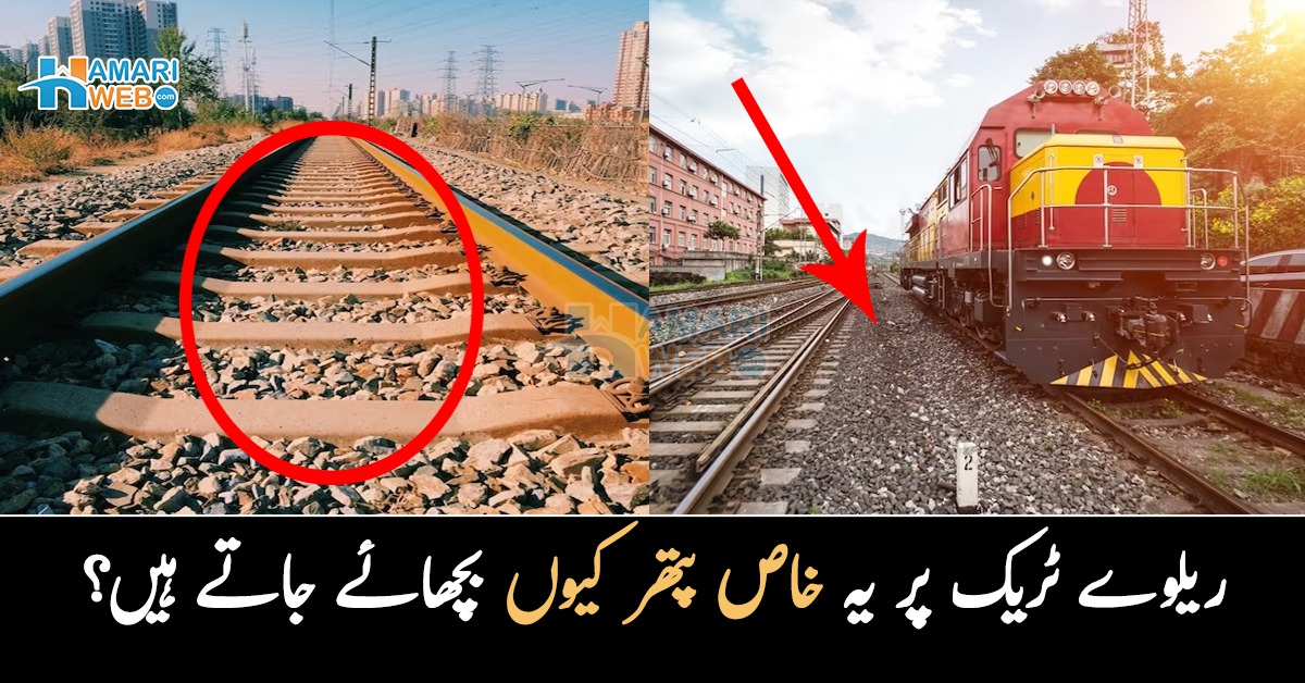 ریلوے ٹریک پر یہ پتھر کیوں ہوتے ہیں۔۔ 200 سال سے استعمال ہونے والے ان پتھروں میں کیا خاص بات ہے؟ دلچسپ معلومات